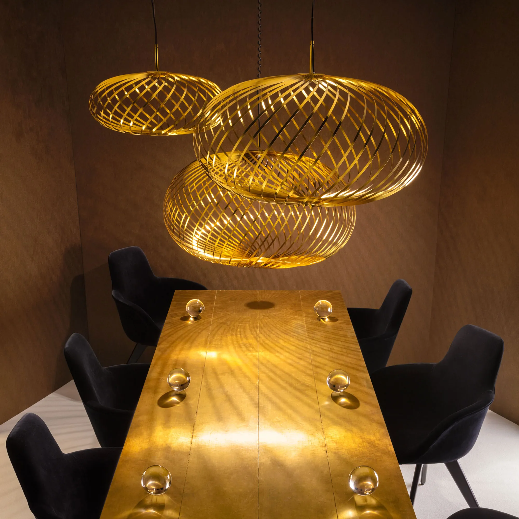Spring Pendant Brass