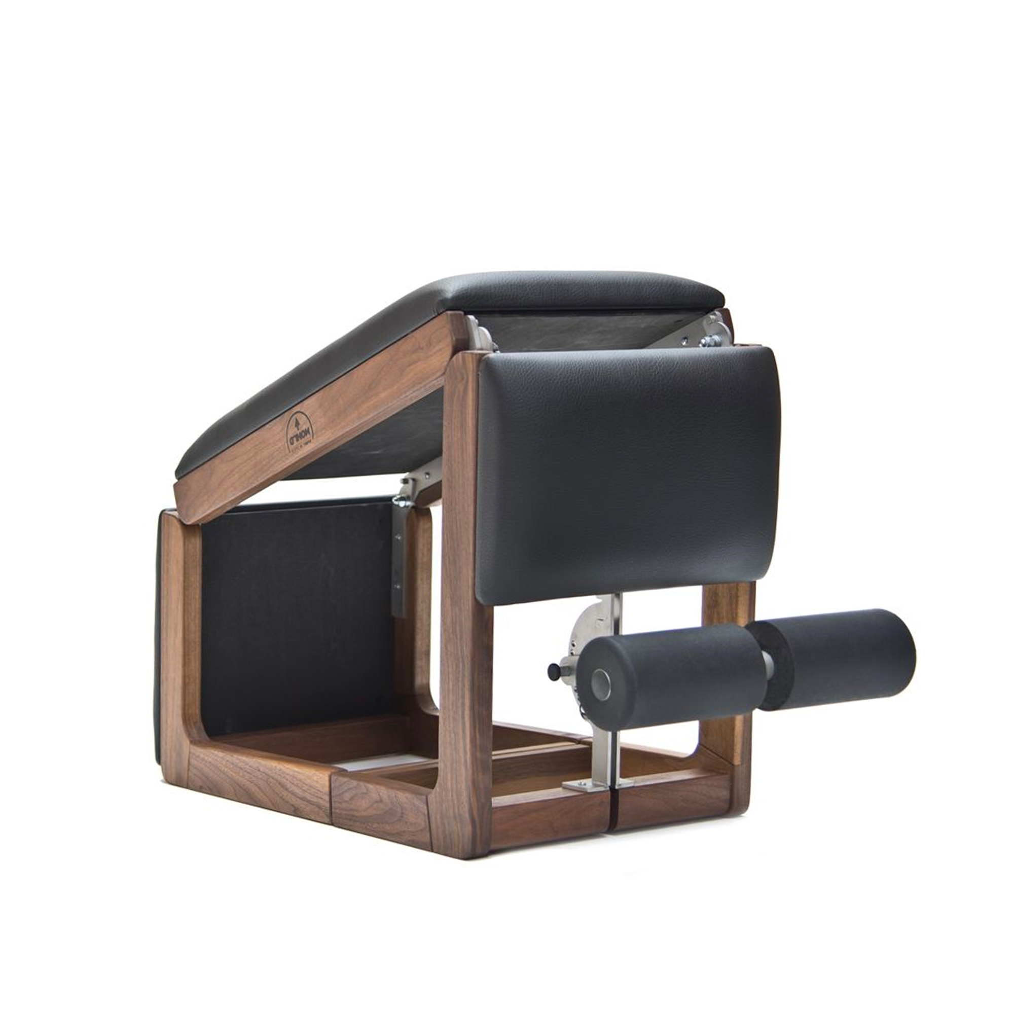 WaterRower - NOHrD TriaTrainer Training Bench, Walnut, Artificial leather - Träningsredskap - Träfärgad