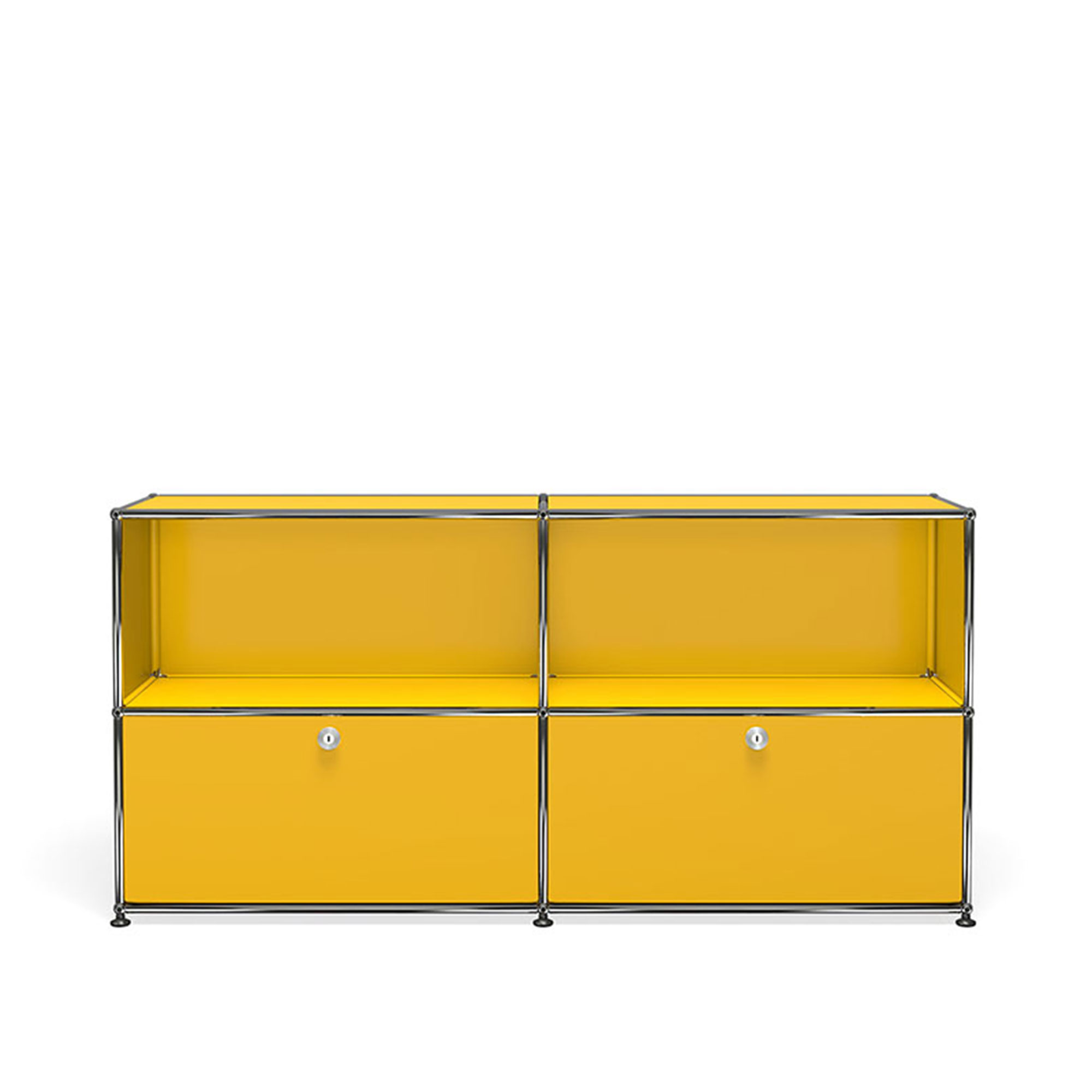 USM - USM Haller 36 Sideboard, Golden Yellow - Fritz Haller,Paul Schärer - Gul - Metall