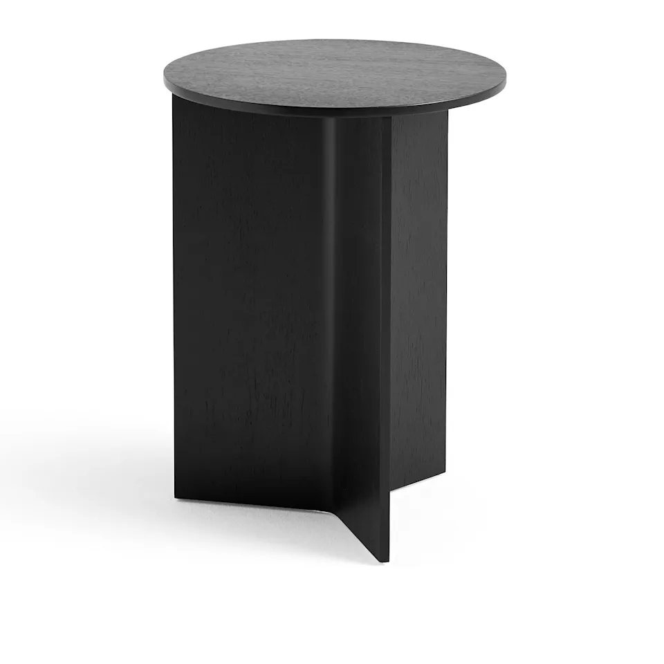 Slit soffbord Round High
