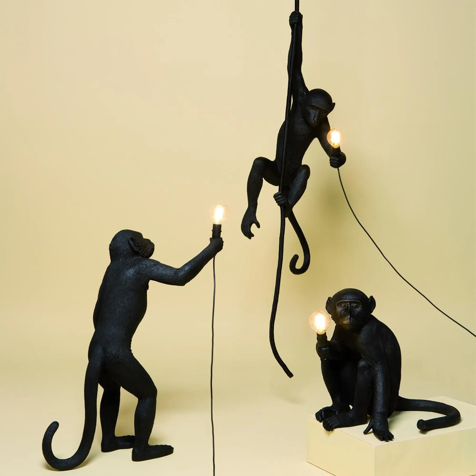 Monkey Lamp Outdoor Hanging