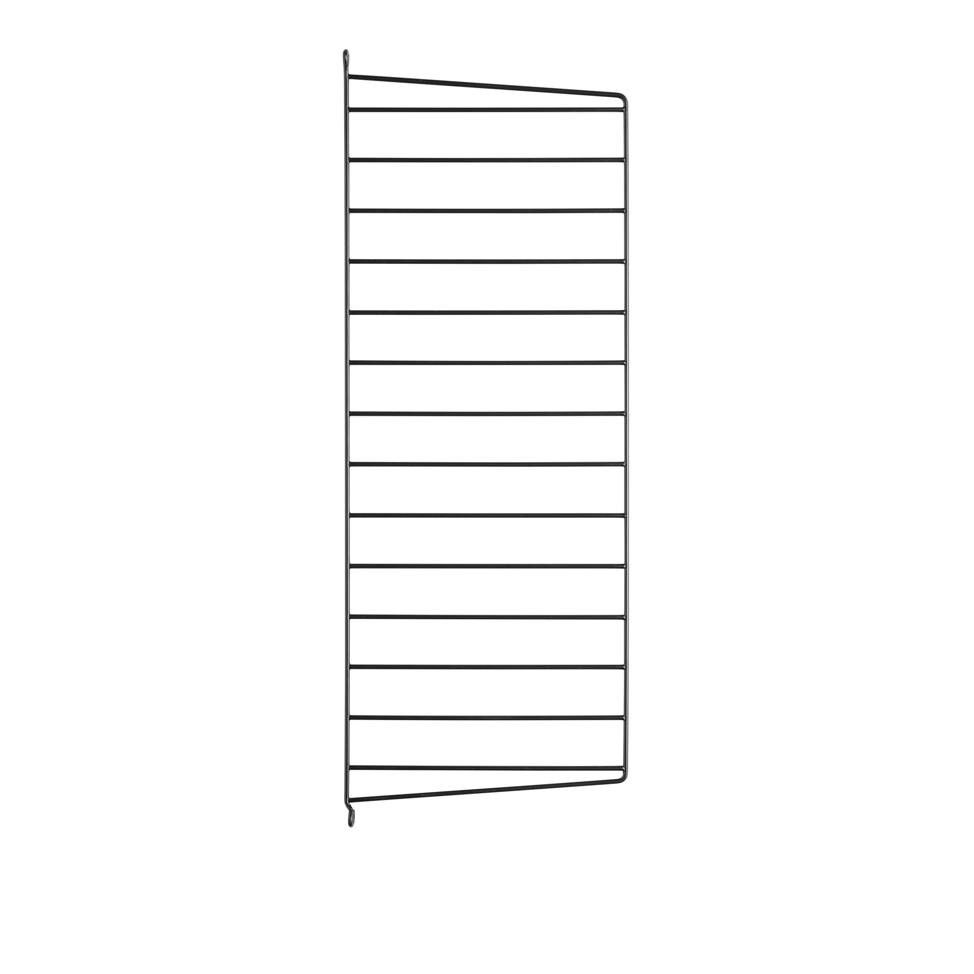 String - String Väggavel 75x30, Svart, 2-pack - Hyllsystem - Nils Strinning - Svart - Metall