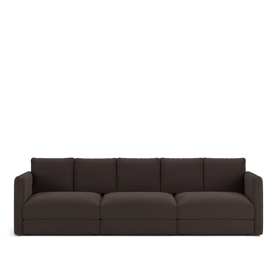 Pavarotti 3-Seater, Removable Cover, Cushion Variant 02, Lario 120