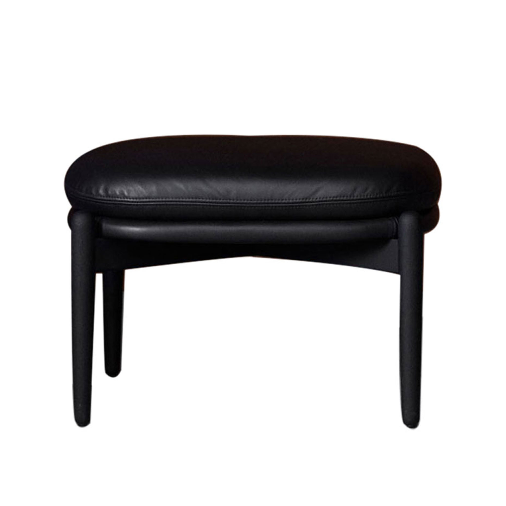 Fogia - Embody Pall, Lackerad Ek, Tyg, Kat.E Barnum 2 Sand - Sittpallar - Norm Architects - Beige - Trä/Textilmaterial