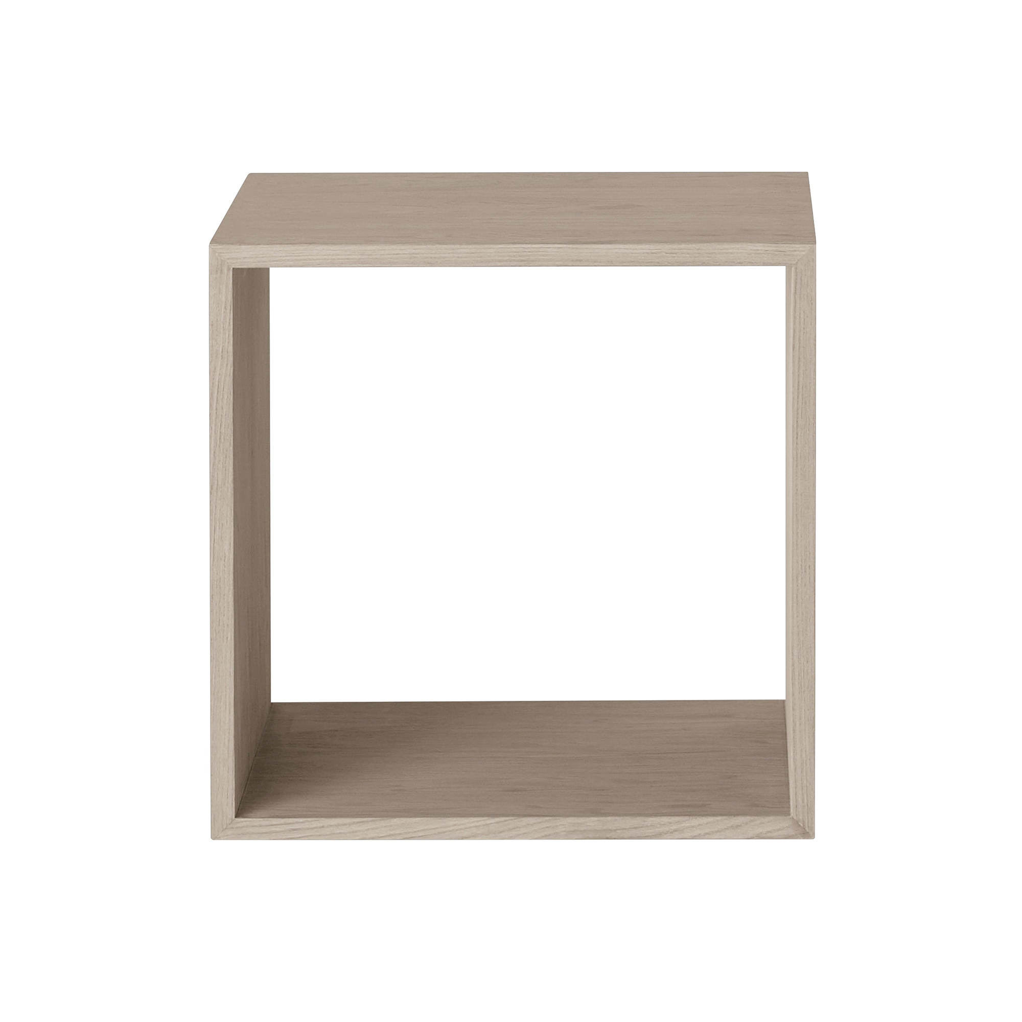 Muuto - Stacked 2.0 Oak Medium Open - Hyller & Hyllesystem - Julien De Smedt - Tre farget - Tre