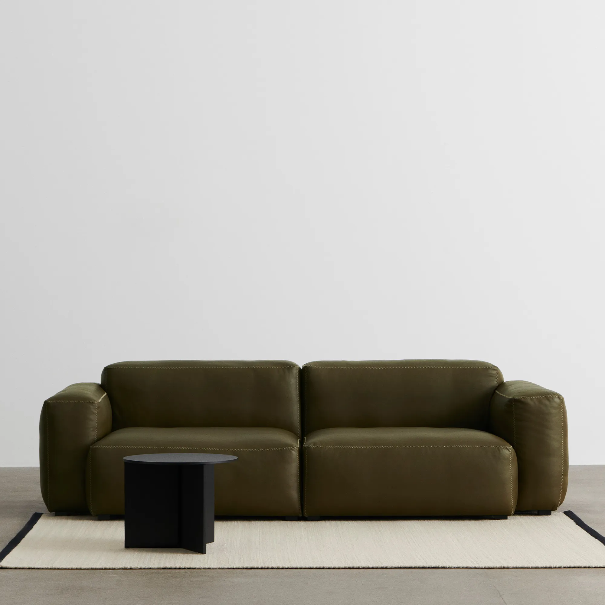 Slit soffbord Round