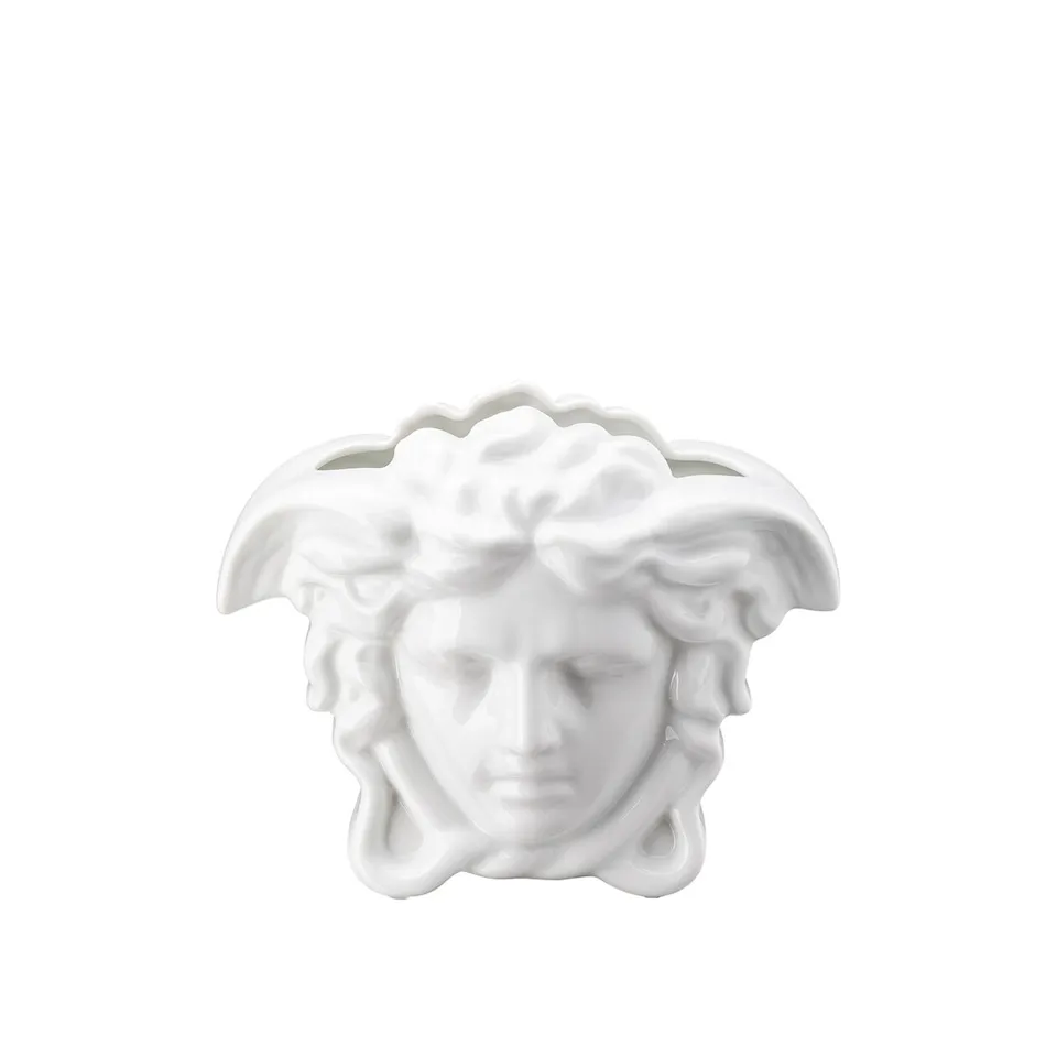 Medusa Grande White Vase