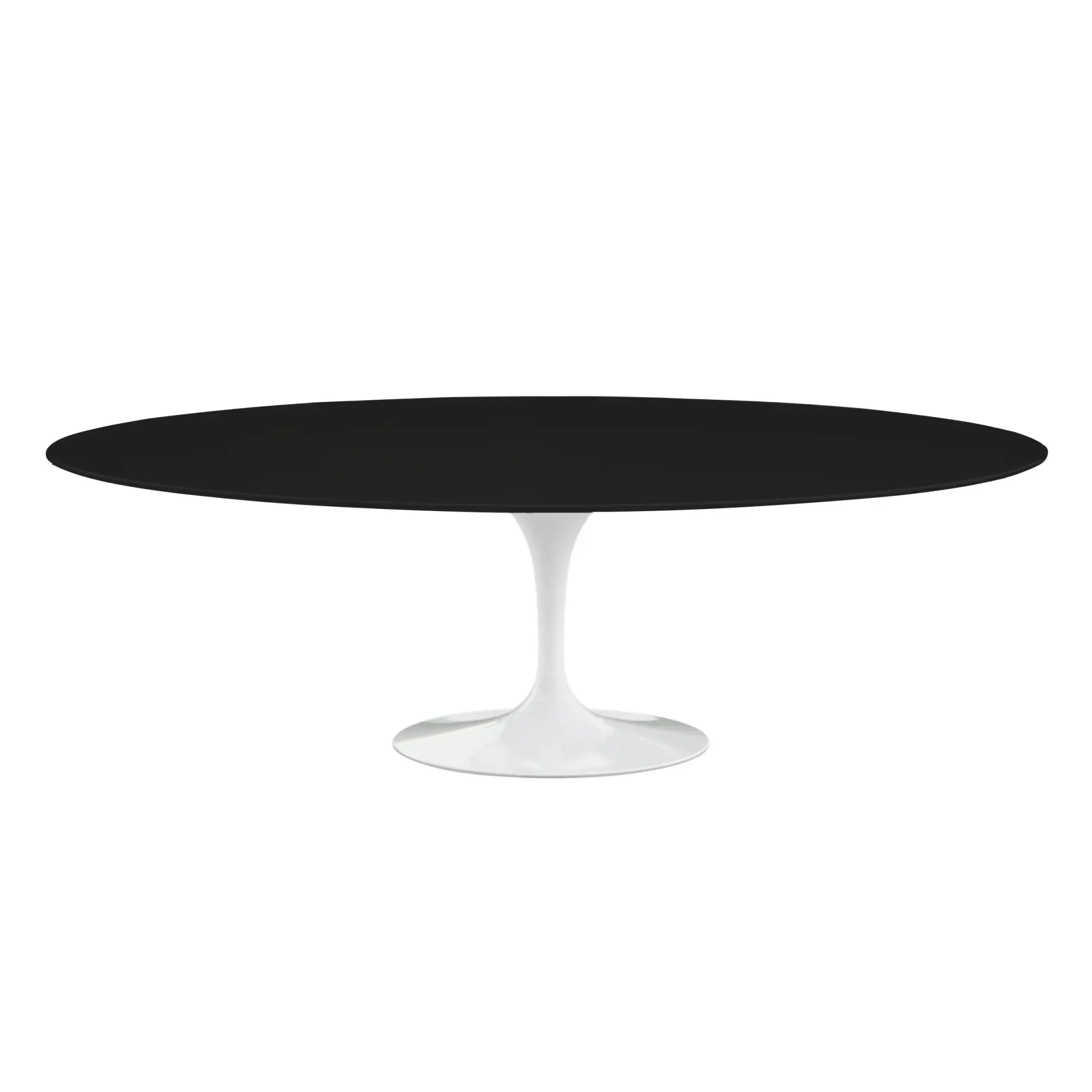 Saarinen Oval matbord 244 cm White