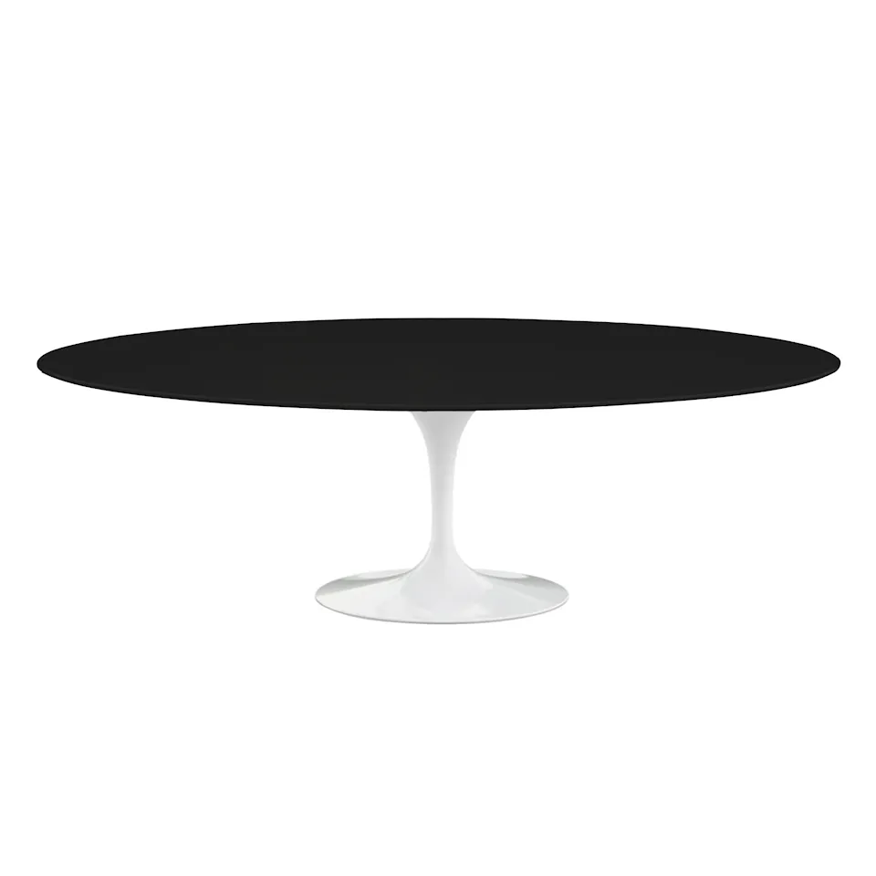Saarinen Oval matbord 244 cm White