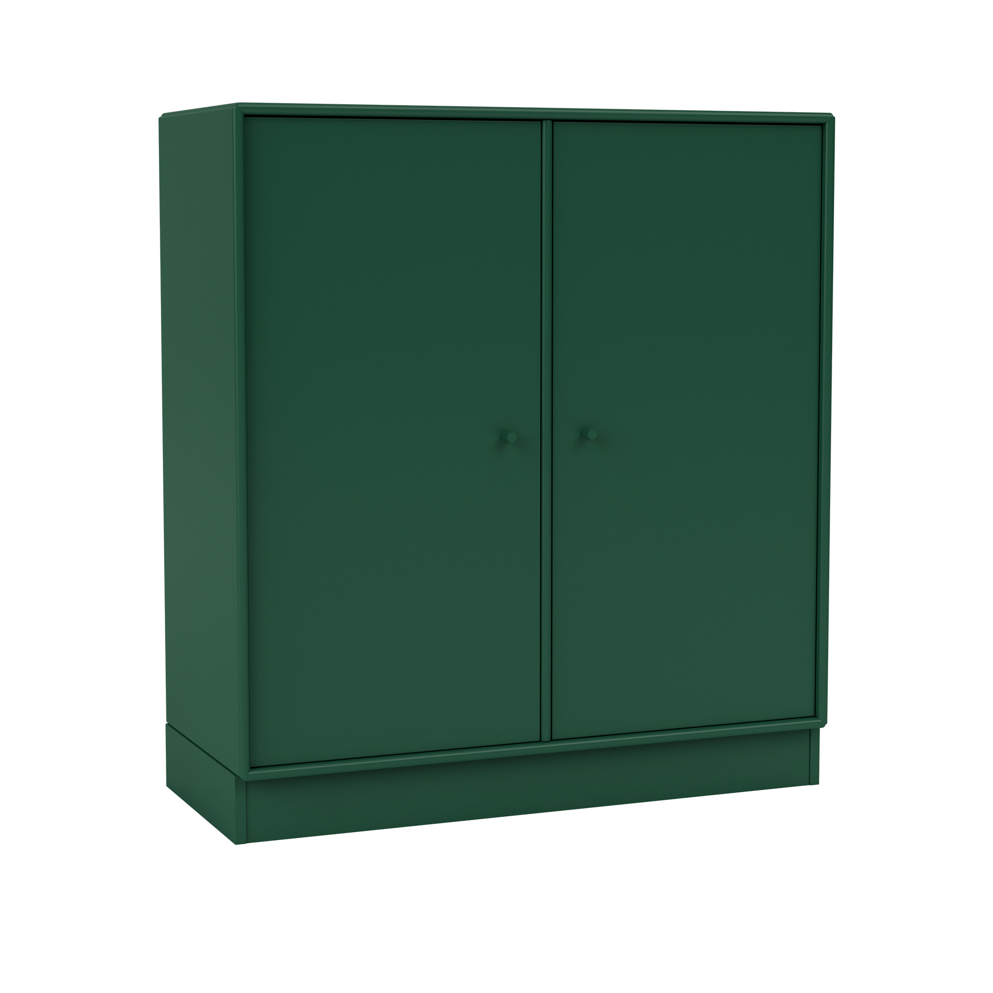 montana - cover cabinet 136-pine 07 plinth 7 cm - skåp och vitrinskåp - peter j. lassen - grön - trä