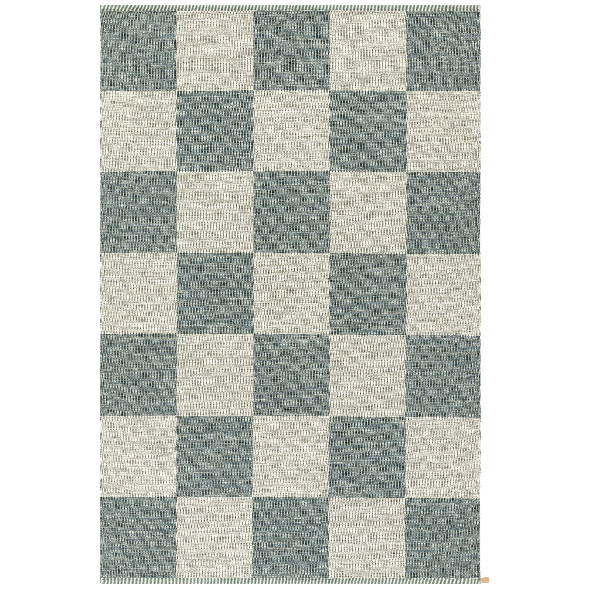 kasthall - checkerboard icon, 200x300cm, polarized blue 251 - ullmattor - gunilla lagerhem ullberg - blå