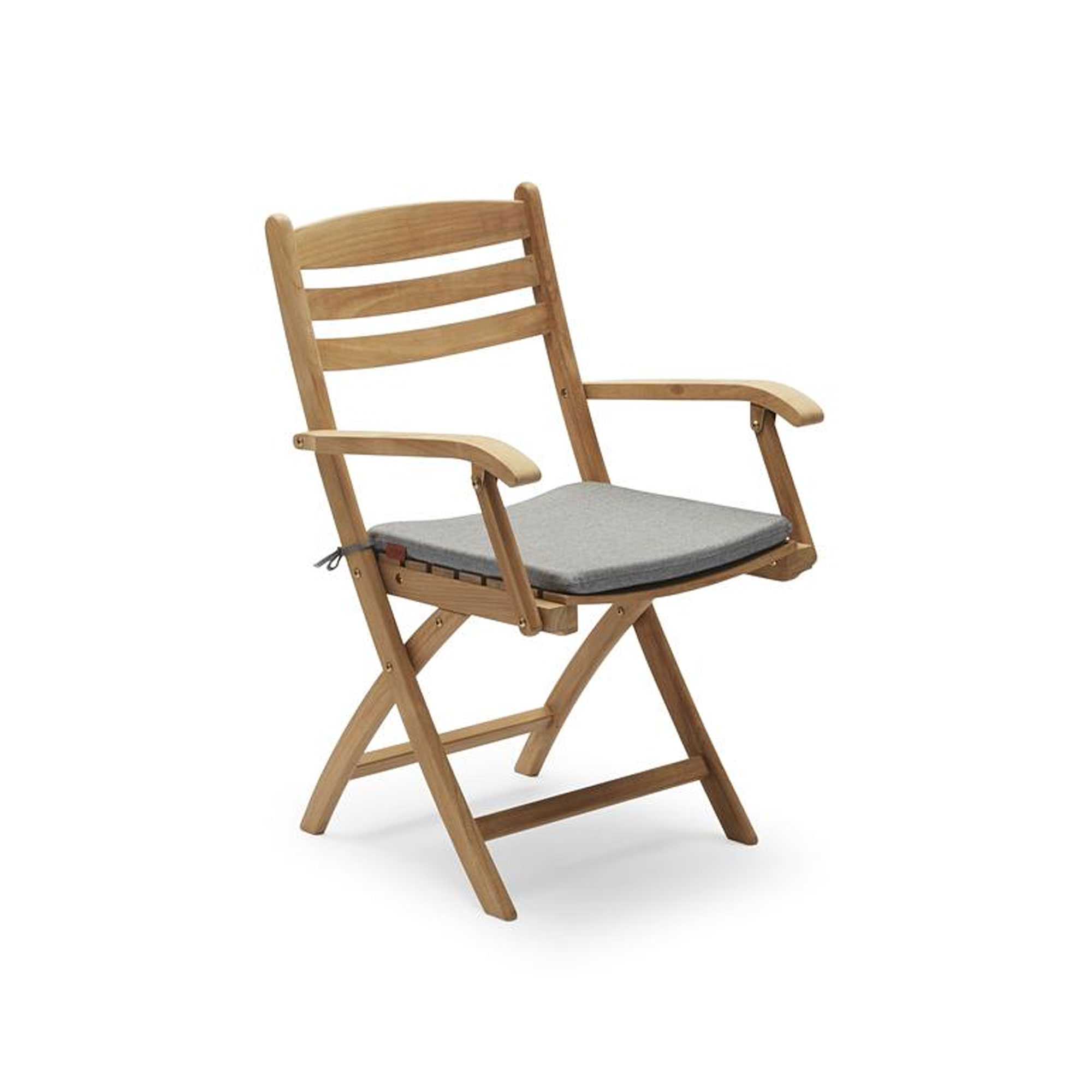 Fritz Hansen - Selandia Armchair Cushion, Quickdry Outdoor Foam, Outdoor Textile / Ash - Dynor & kuddar - Skagerak Design Team - Grå