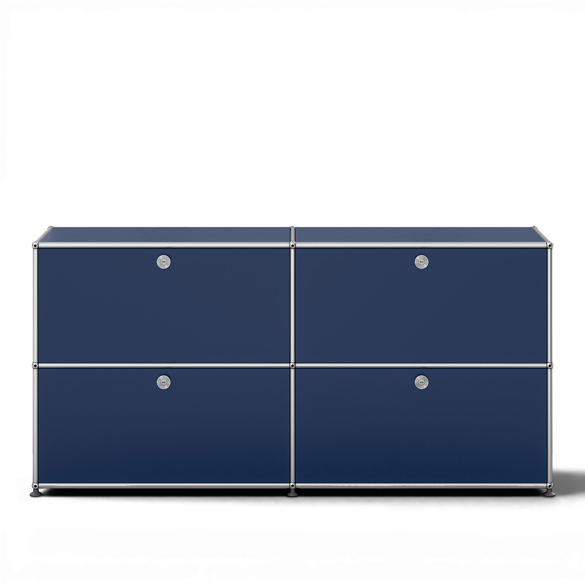 USM - USM Haller 109 Sideboard Steel Blue - Sk&auml;nkar och sideboards - Fritz Haller & Paul Sch&auml;rer - Bl&aring; - Metall