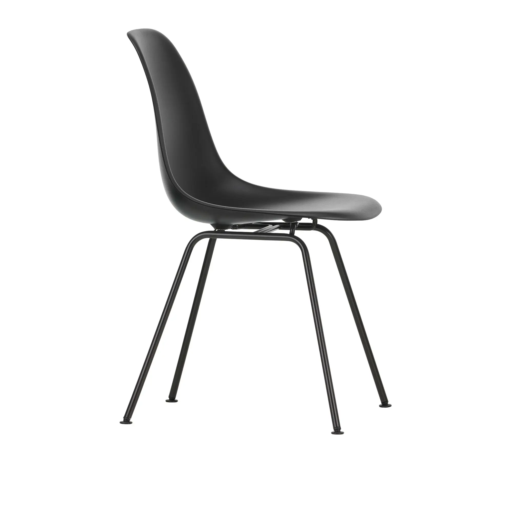 Eames RE Plastic Chair DSX stol Basic Dark