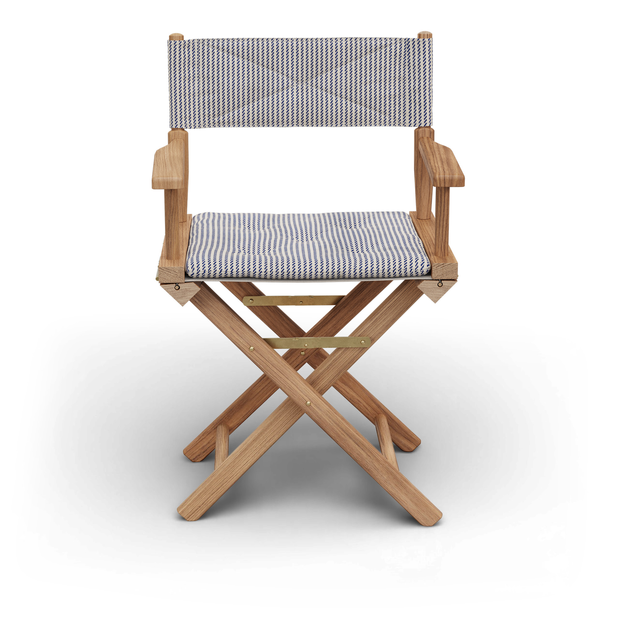 Fritz Hansen - Directors Chair Summertime Navy - Matstolar utomhus - Skagerak Design Team - Trä | Utemöbler - Utestolar - Matstolar Utomhus | Möbelexperten
