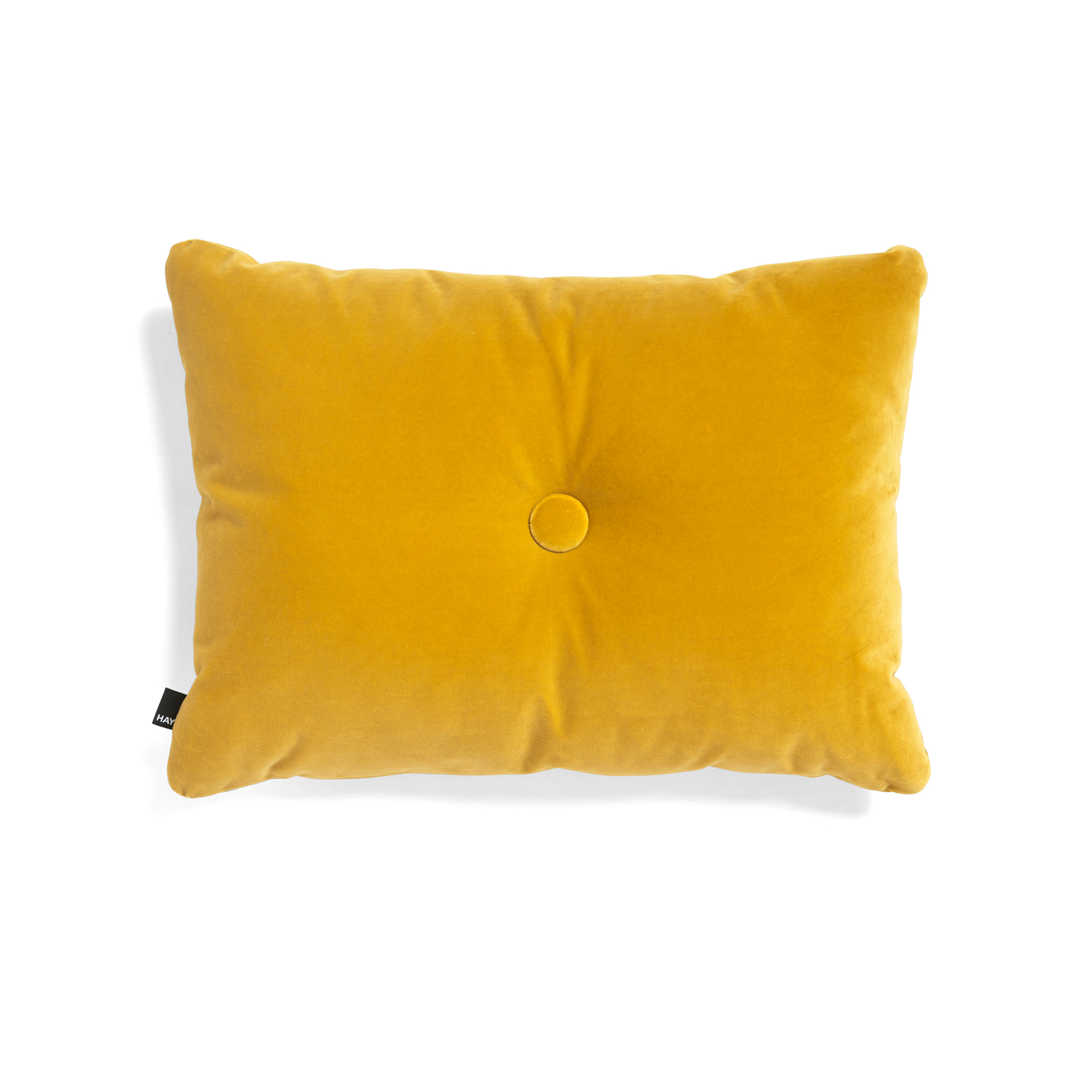 HAY - Dot Cushion Soft - Yellow - Prydnadskuddar & kuddfodral - Gul