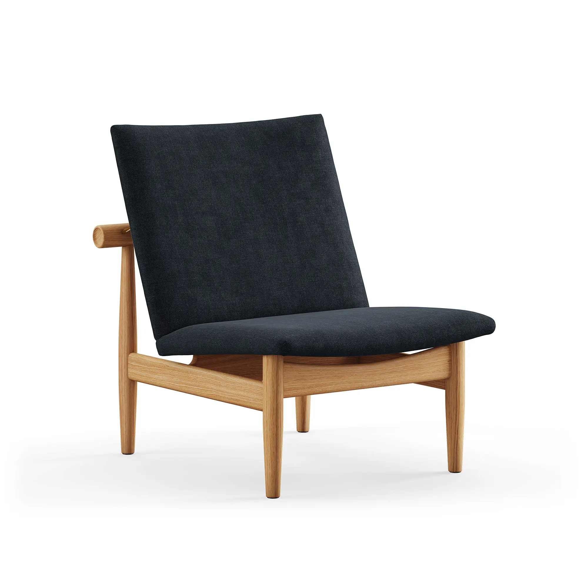 Japan fåtölj Dark oiled oak