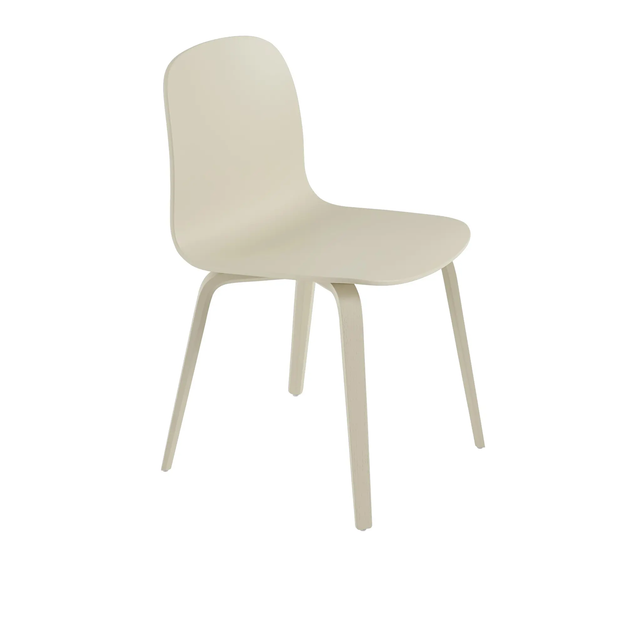 Visu chair wood base