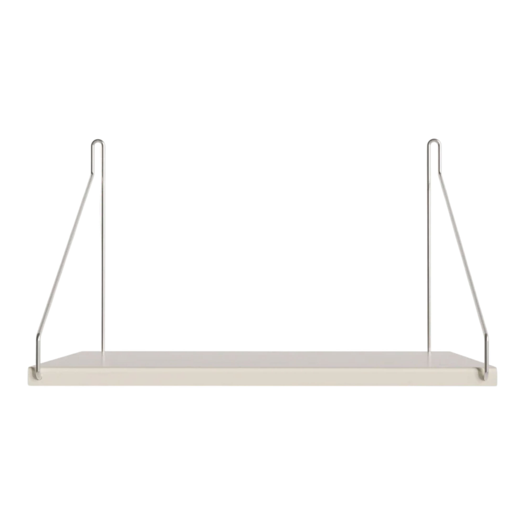Frama - Single Shelf vägghylla Warm White Steel D27 W40 - Kim Richardt - Vit - Metall |  | Möbelexperten
