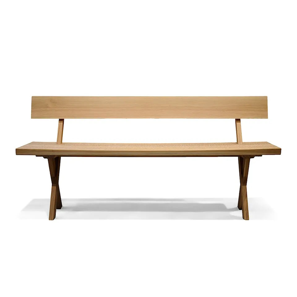 Touch Bench with backrest