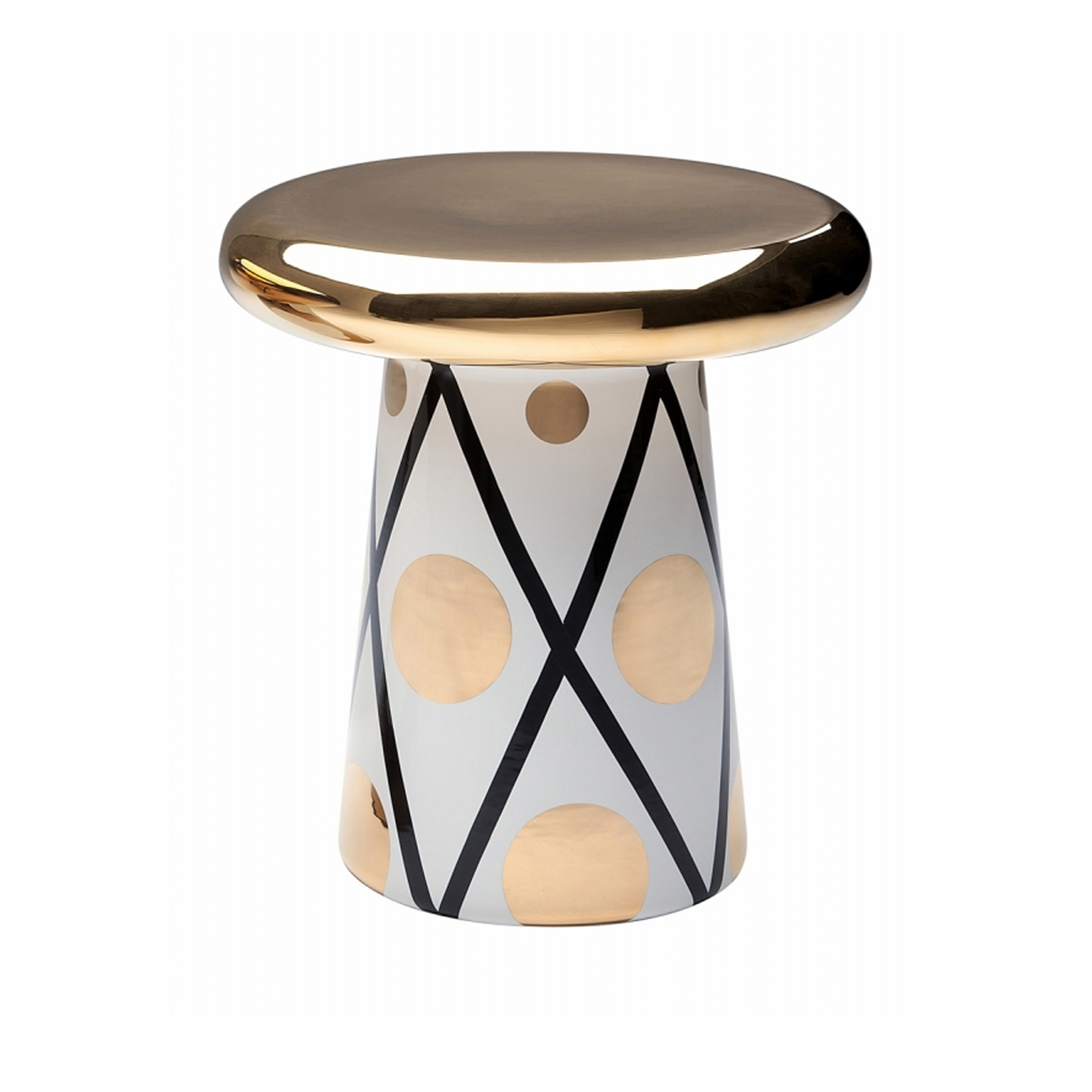 Bosa - T-Table Tall - D6 - Småbord & sidobord - Jaime Hayón - Flerfärgad - Naturmaterial