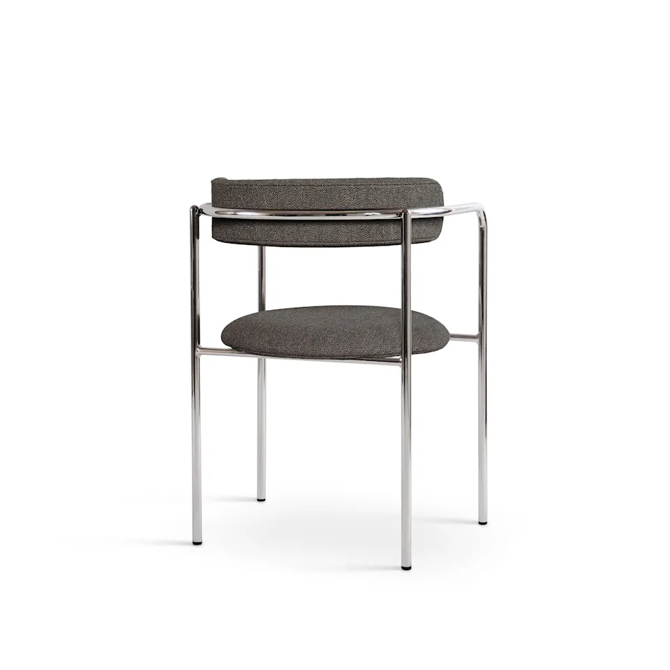 FF Chair Rounded Chrome Legs