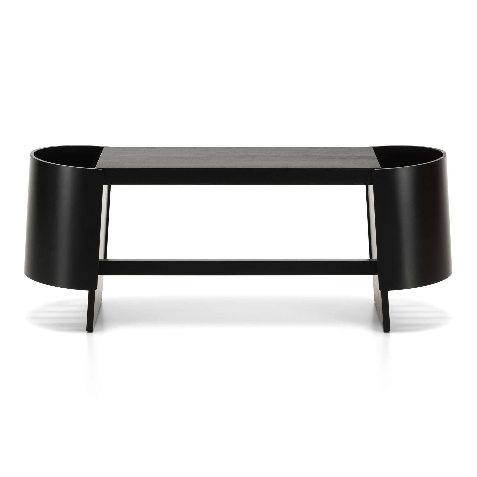 Artek - Kiulu Bench A Svart - Bänkar - Koichi Futatsumata - Svart - Trä