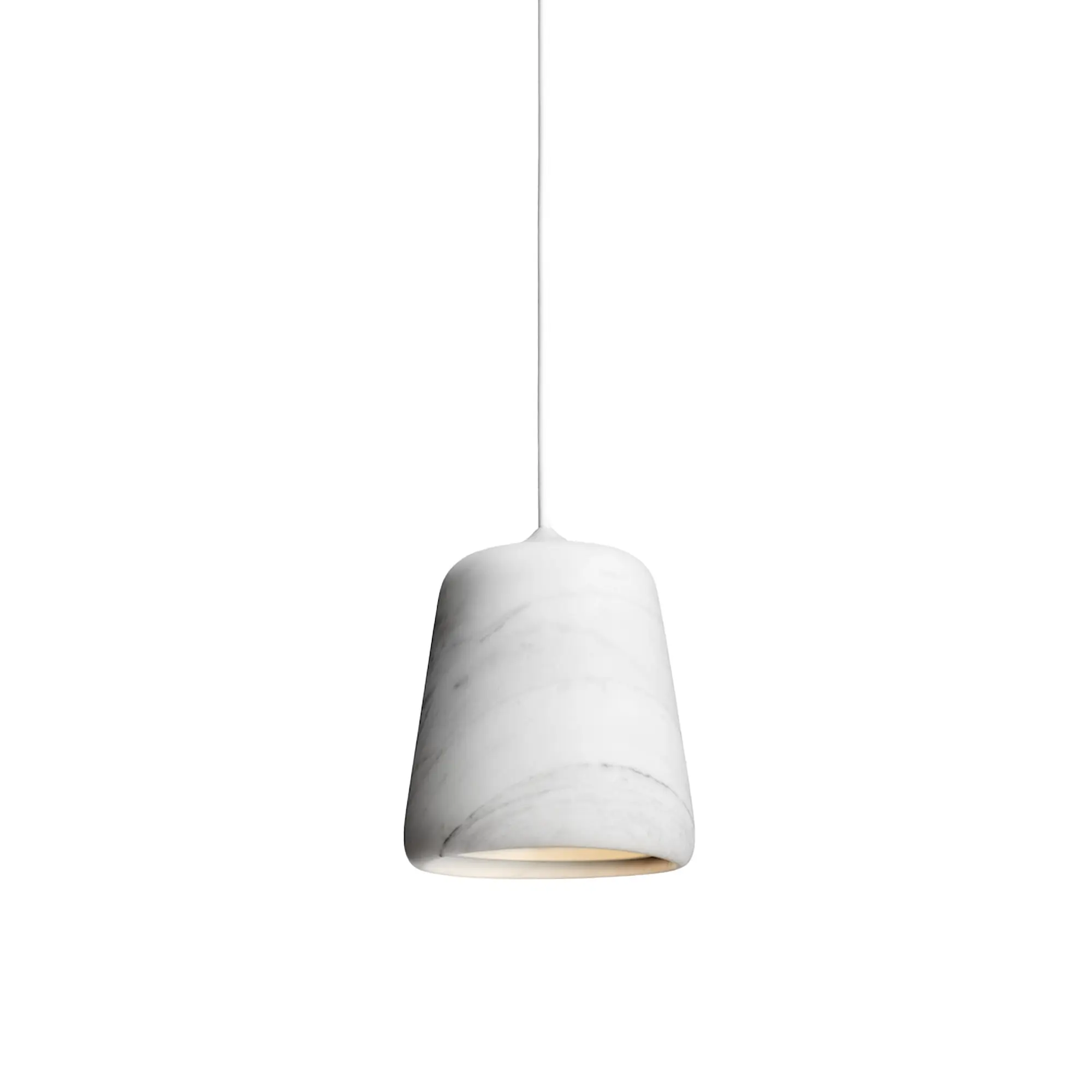 Material pendellampa vit kabel