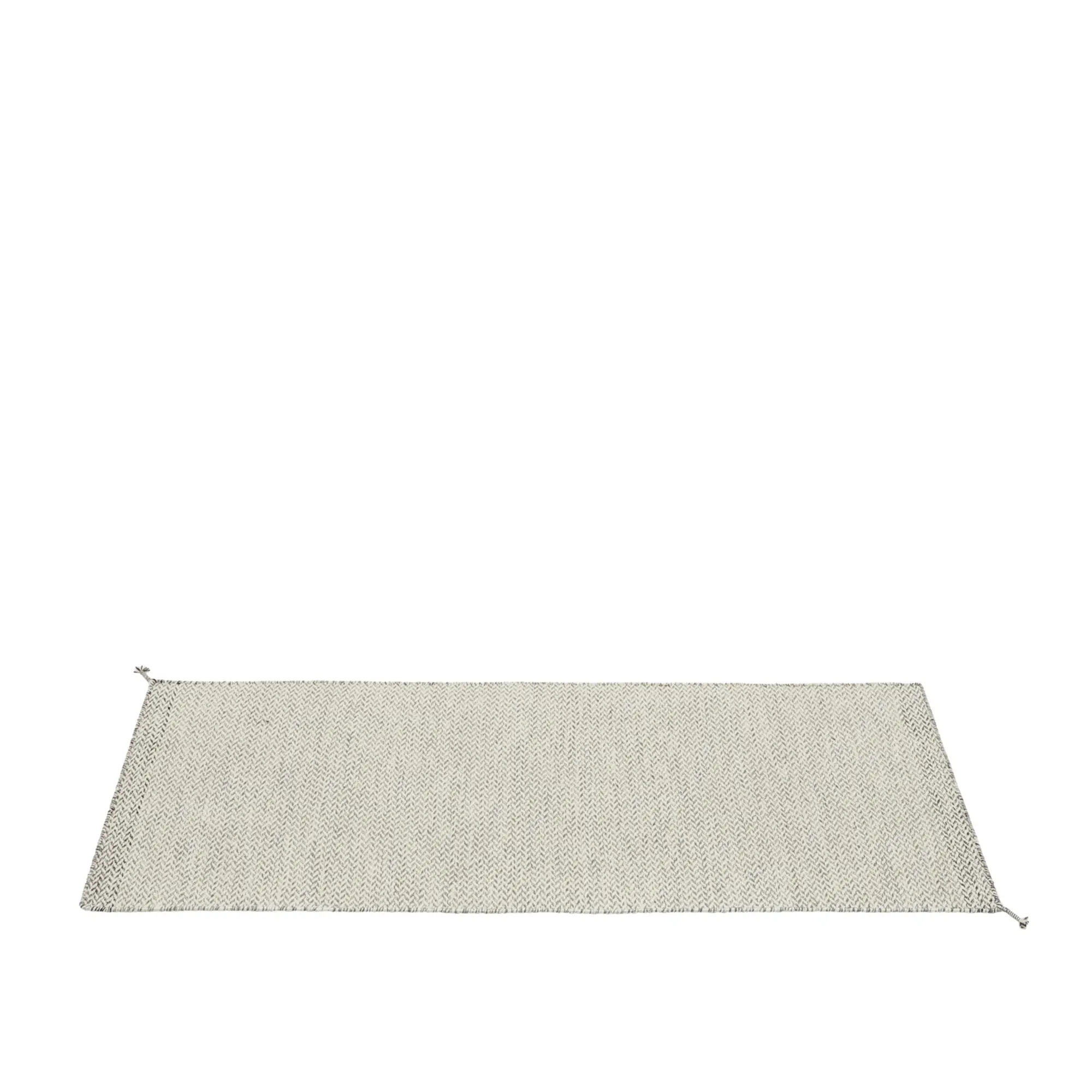 Ply rug recycled polyester off-white
