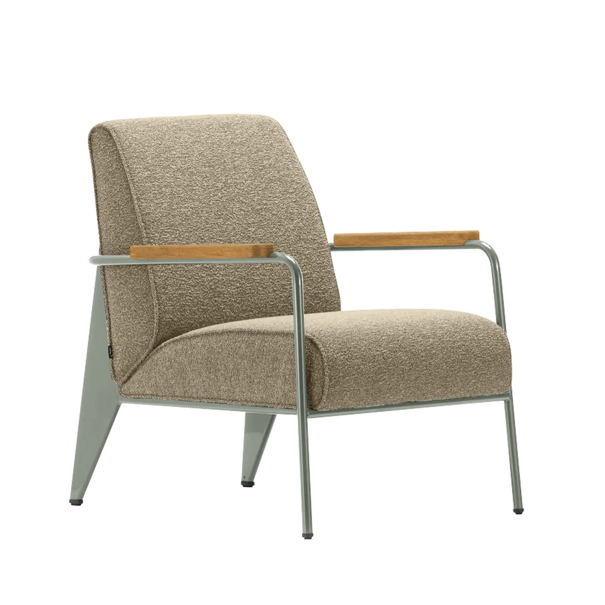 Fauteuil de Salon lenestol Prouvé Gris Vermeer