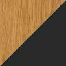 Natural Oak/Deep Black