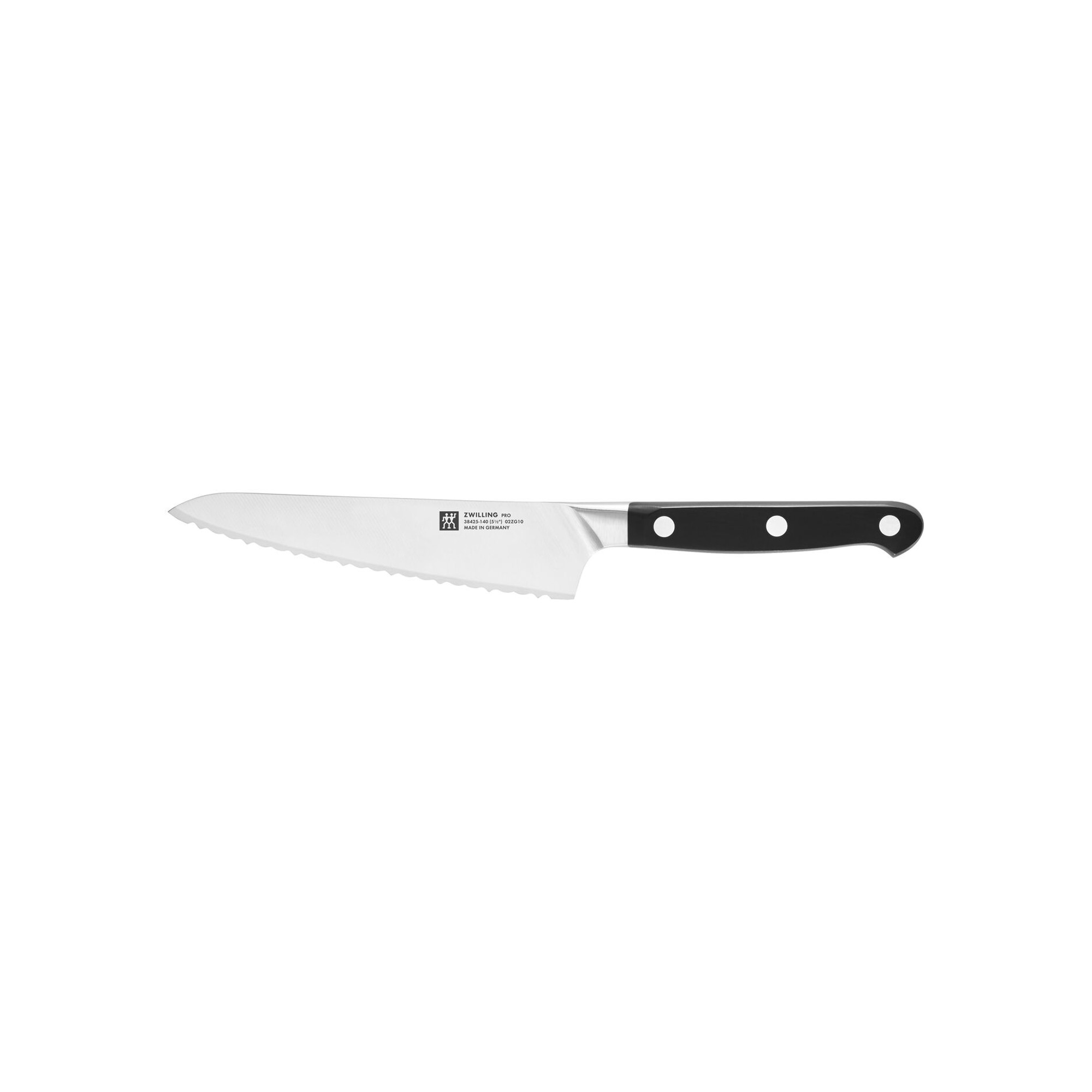 Zwilling Zwilling Pro kompakt tagget kokkekniv 14 cm Svart-rustfritt stål