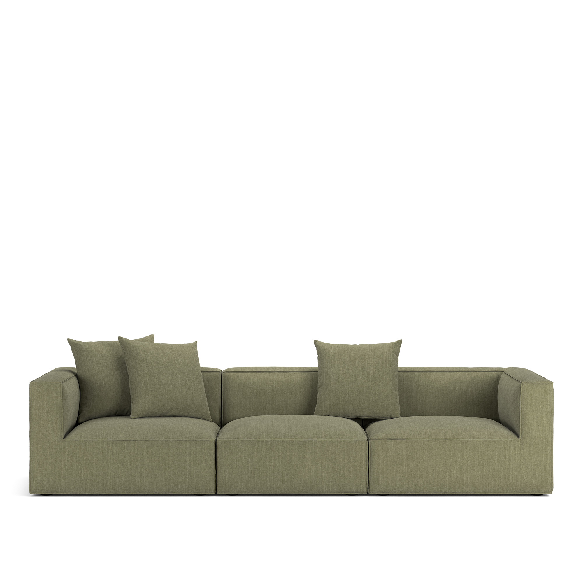 Länna Möbler - Famn 3-Seater Shadow Green - Soffor | Möbler - Soffor Och Dagbäddar - Soffor | Möbelexperten