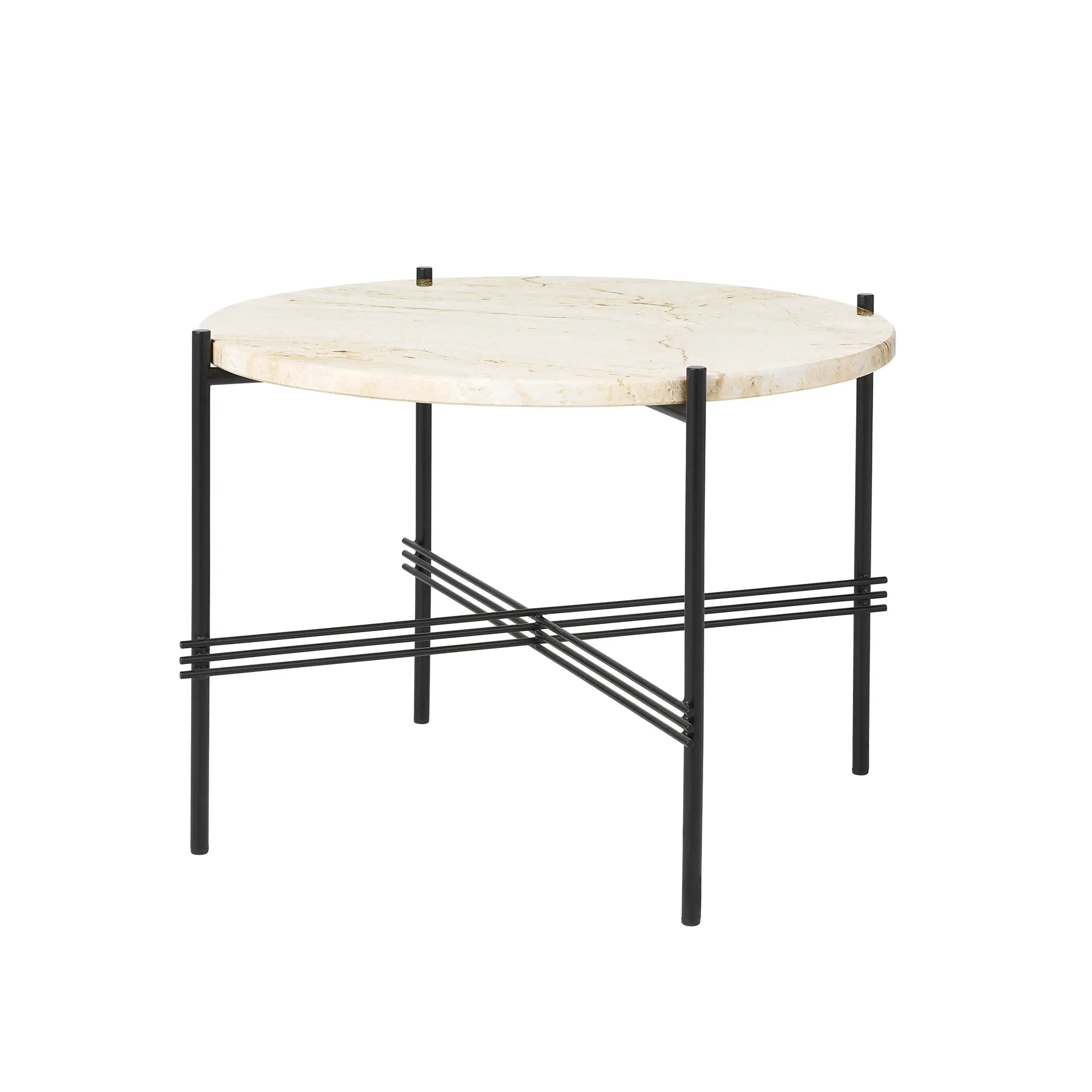 TS soffbord Ø55 cm svart