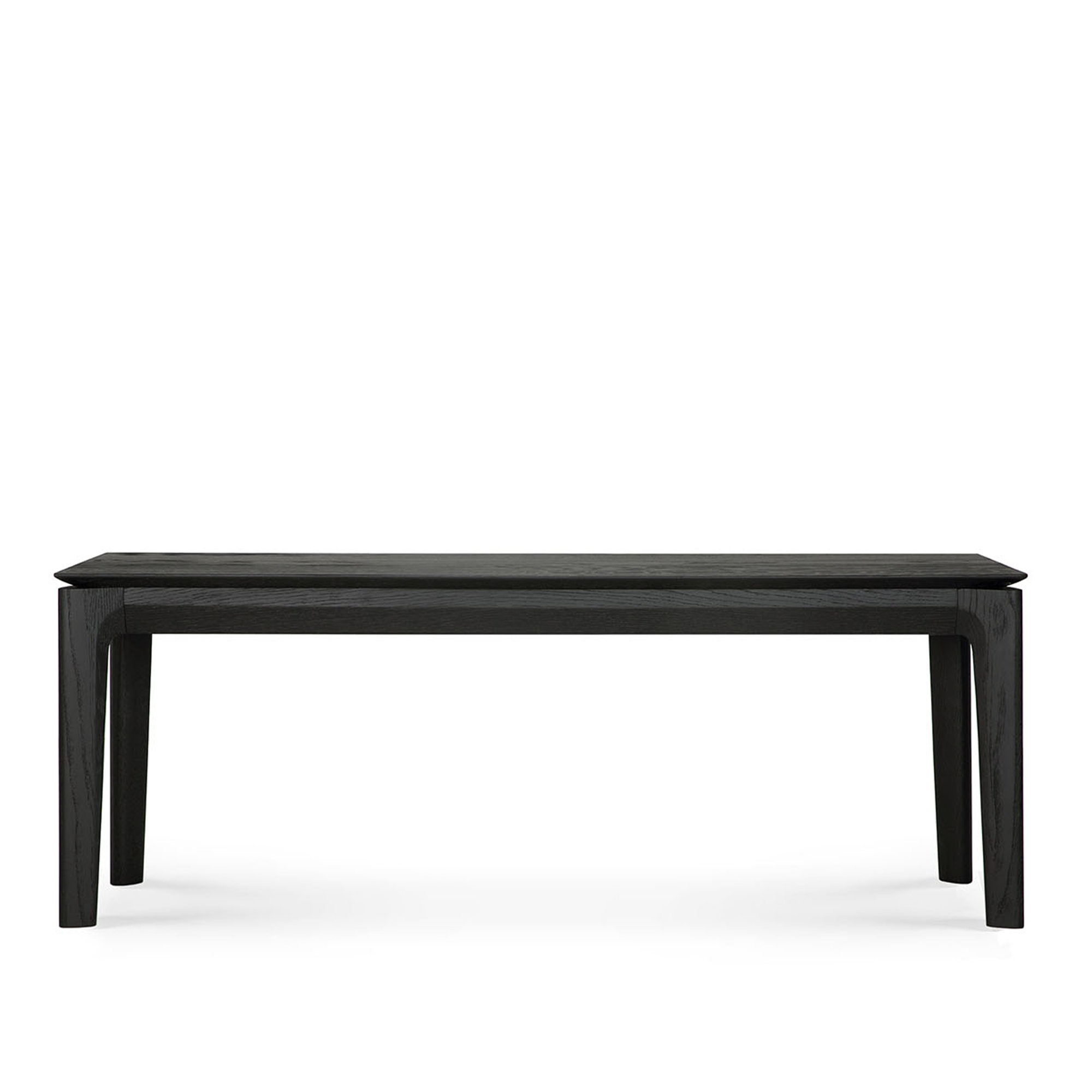 Ethnicraft - Bok Bench Black 126 cm - TV-b&auml;nkar - Alain Van Havre - Svart - Tr&auml;