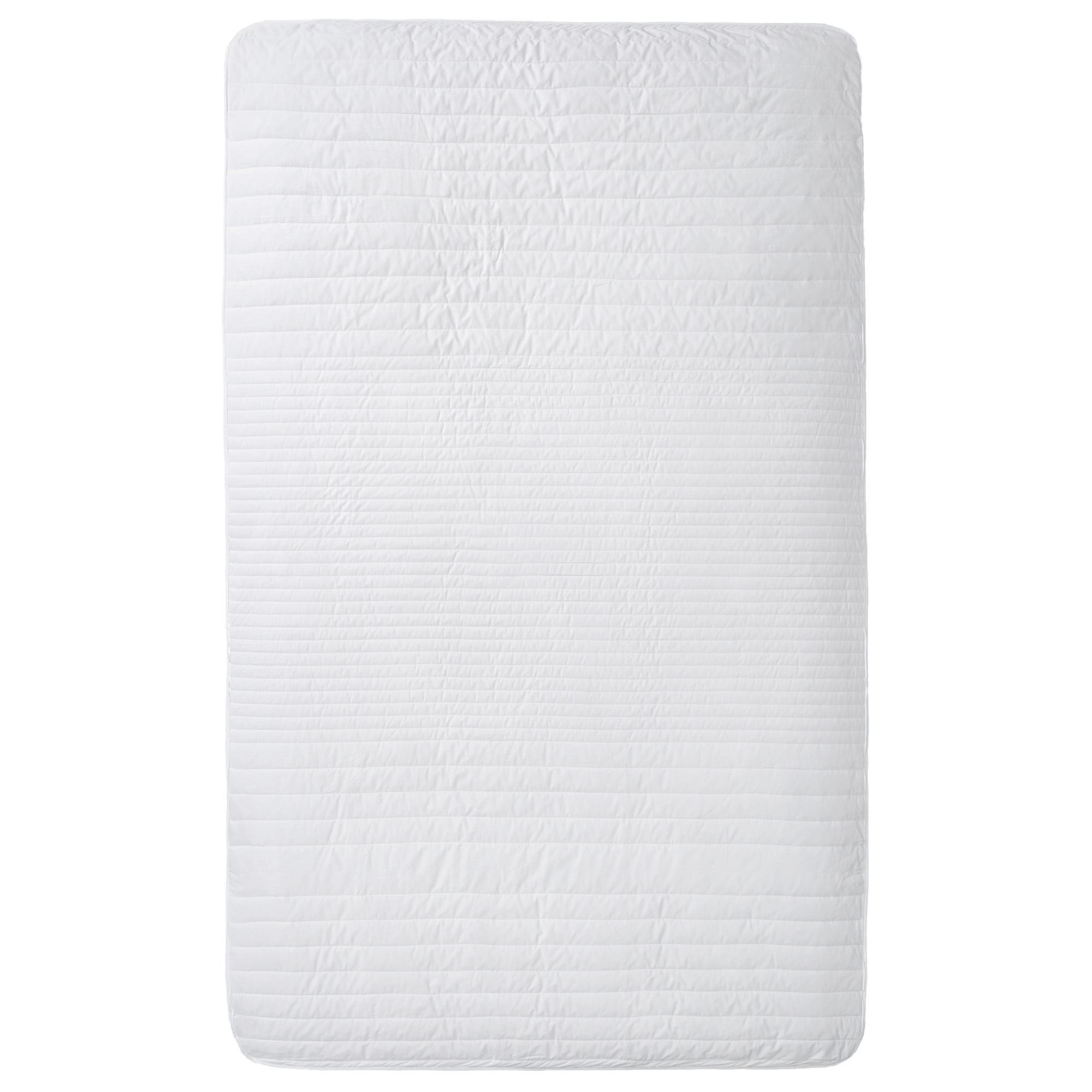 Mille Notti - Quilt Madrasskydd, Vit, 160x200 - Pute og madrassbeskyttelse - Hvit