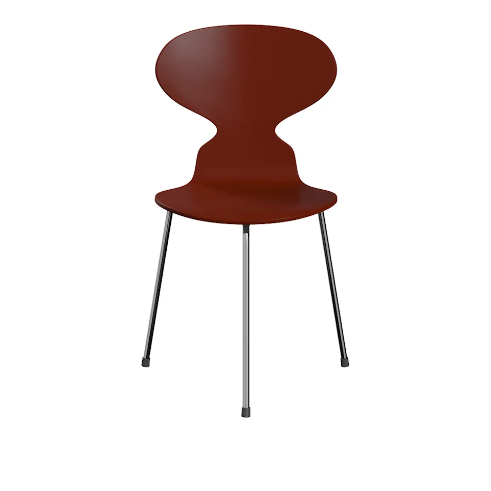 3100 Myran stol Lacquered Beech Veneer Chrome