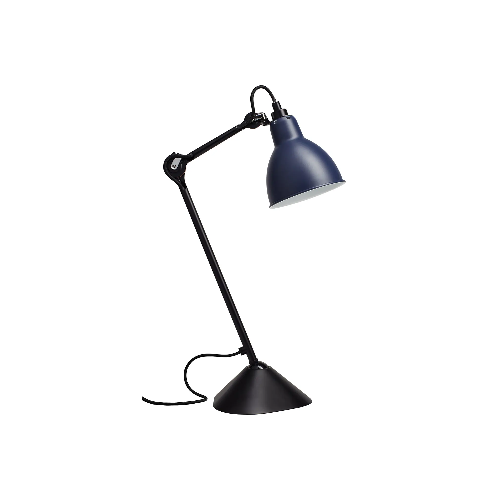 Lampe Gras No205 - Round - Svart bas