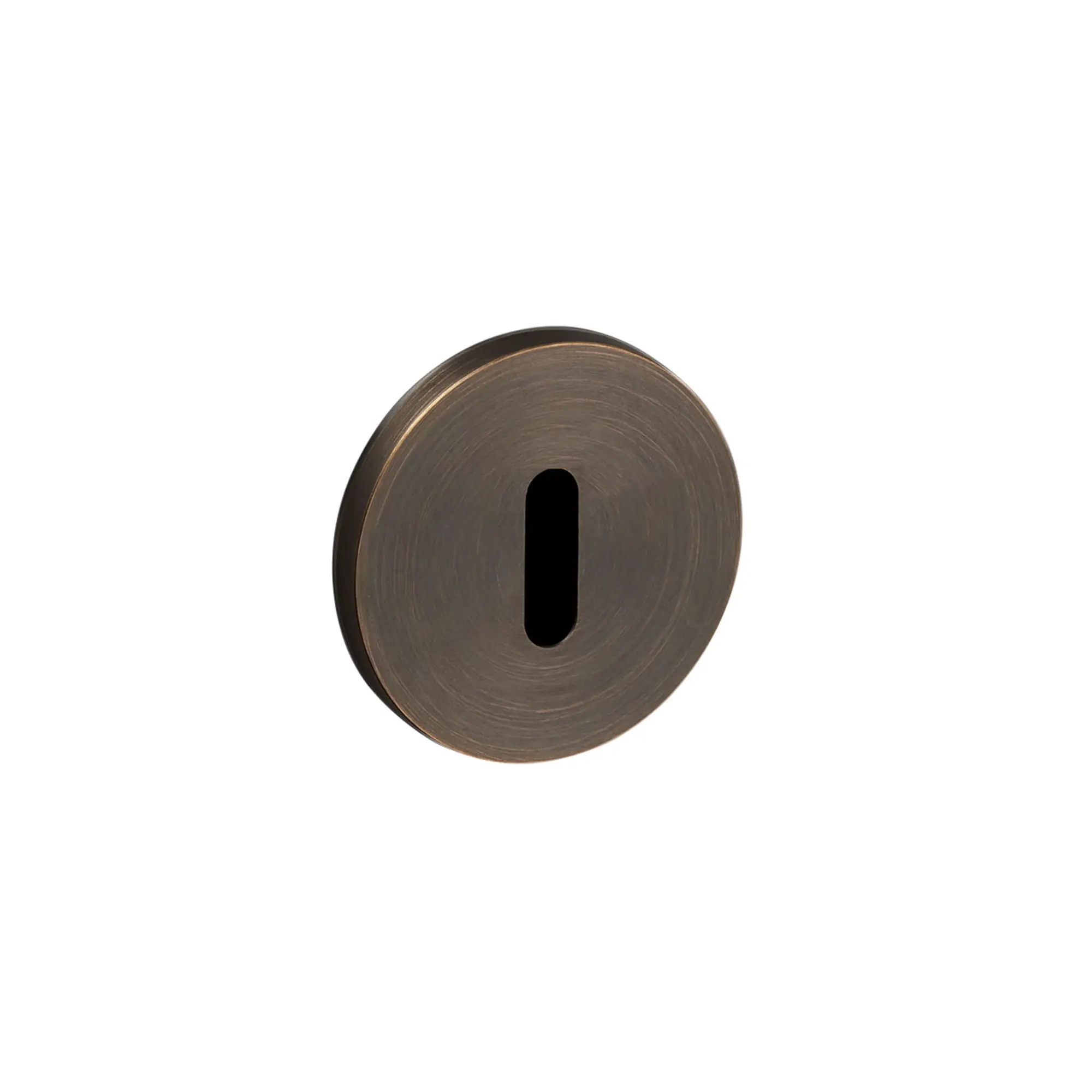 Key Escutcheon Plate - Smoked Bronze