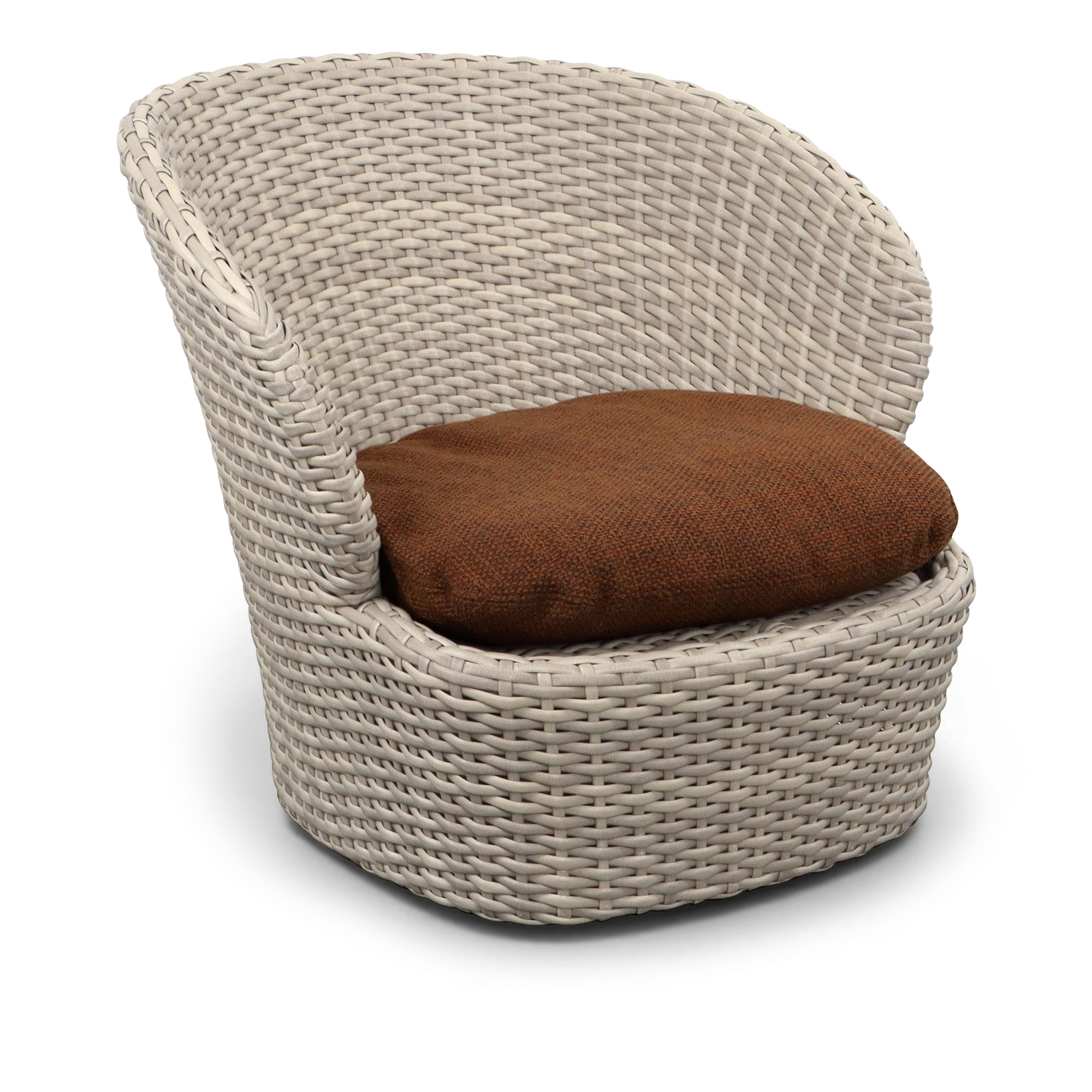 Cane-Line - Coast Loungefåtölj – Sand - Fåtöljer utomhus - Beige | Utemöbler - Loungemöbler - Fåtöljer Utomhus | Möbelexperten