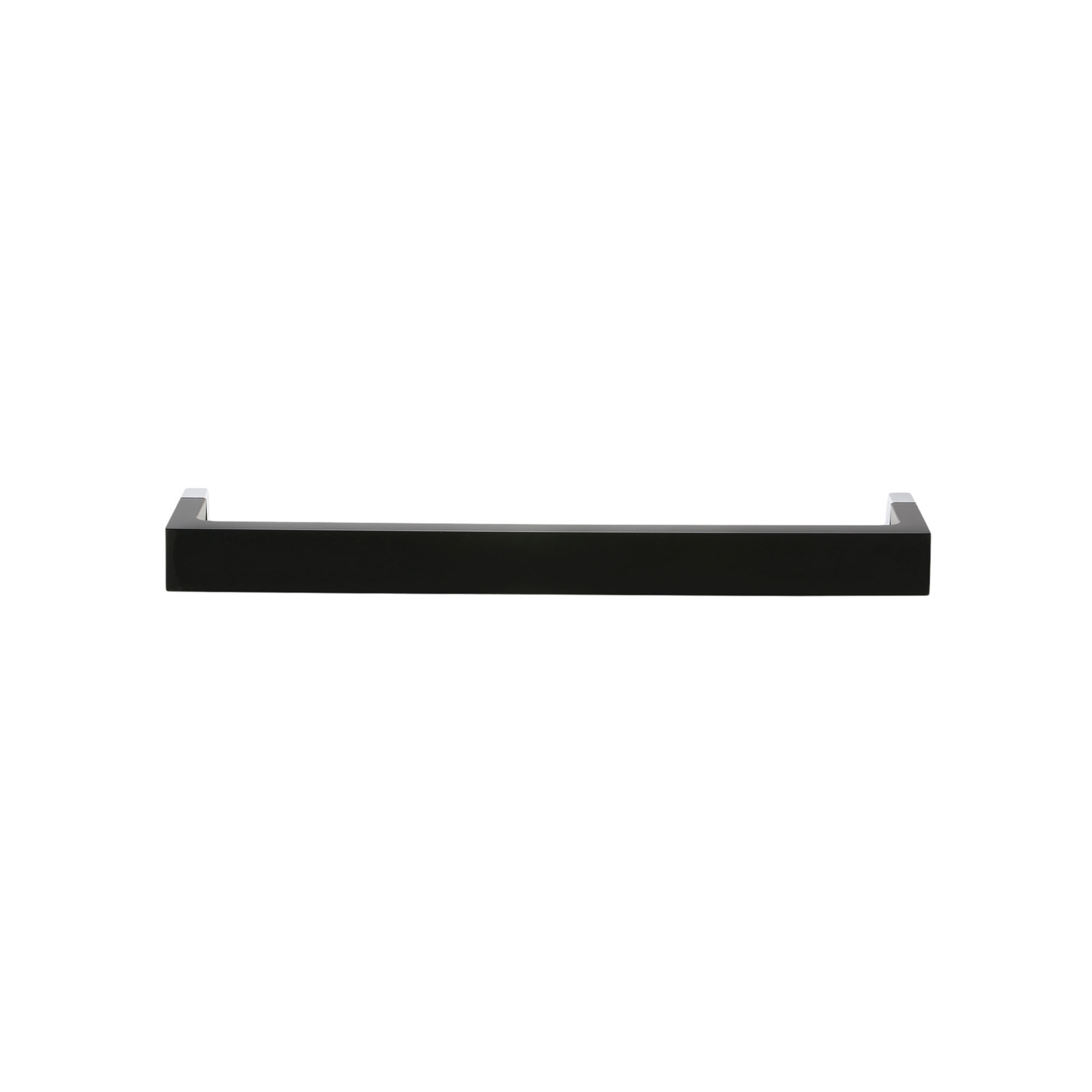 Kartell - Rail Towel Rack 45 cm Black Opaque - Handdukshängare - Ludovica + Roberto Palomba - Svart
