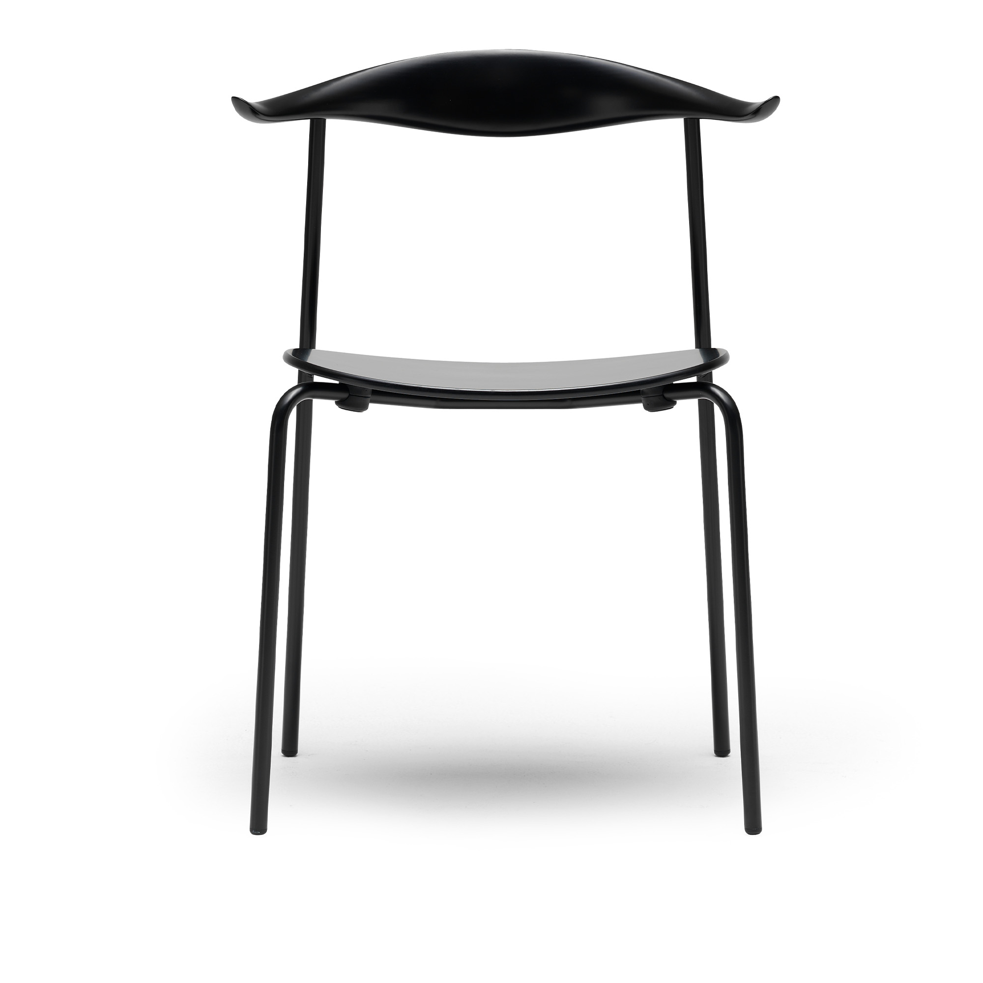 Carl Hansen - Ch88p, svart st&aring;l, bok, black - Matstolar - Hans J. Wegner - Svart