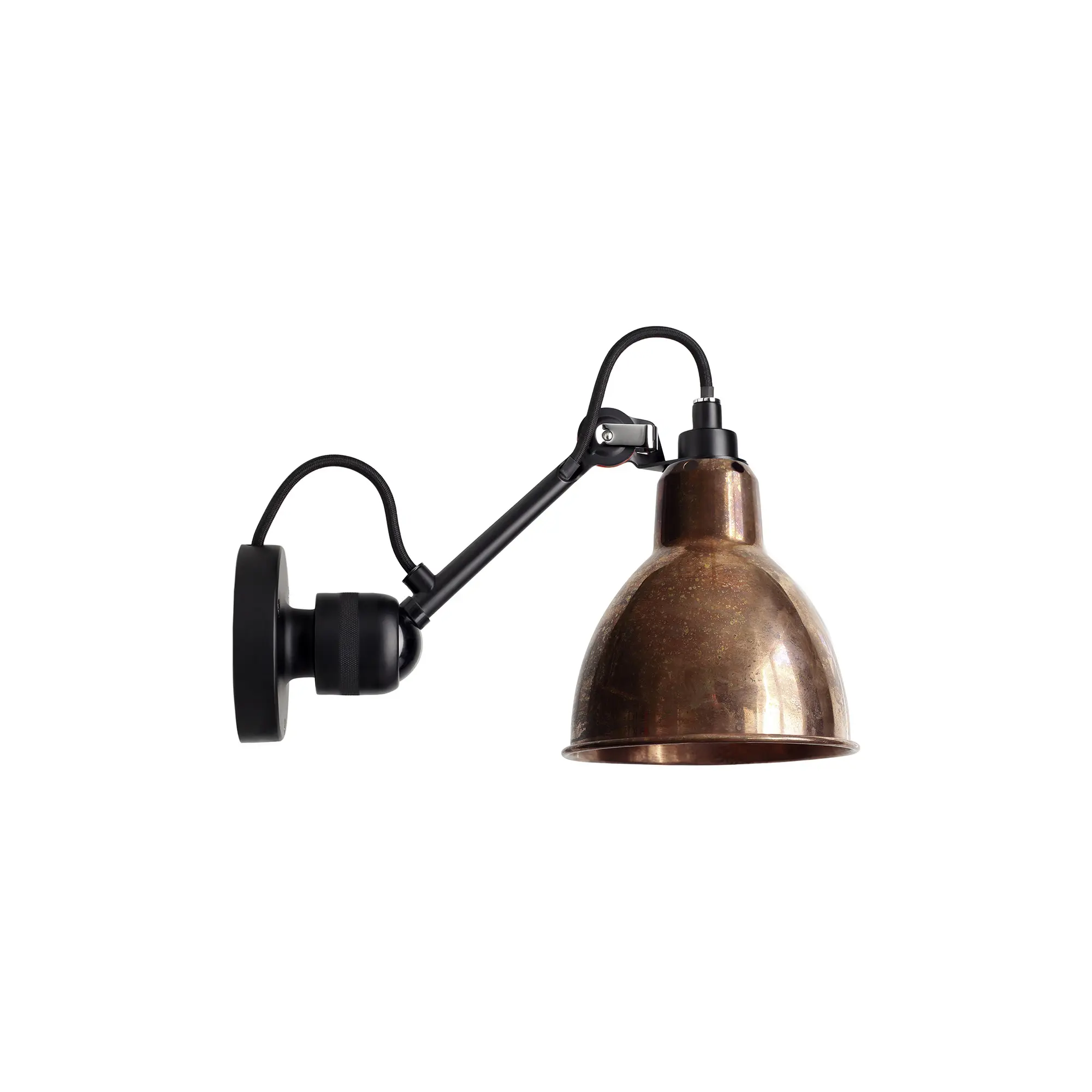 Lampe Gras No304 - Round - Svart bas