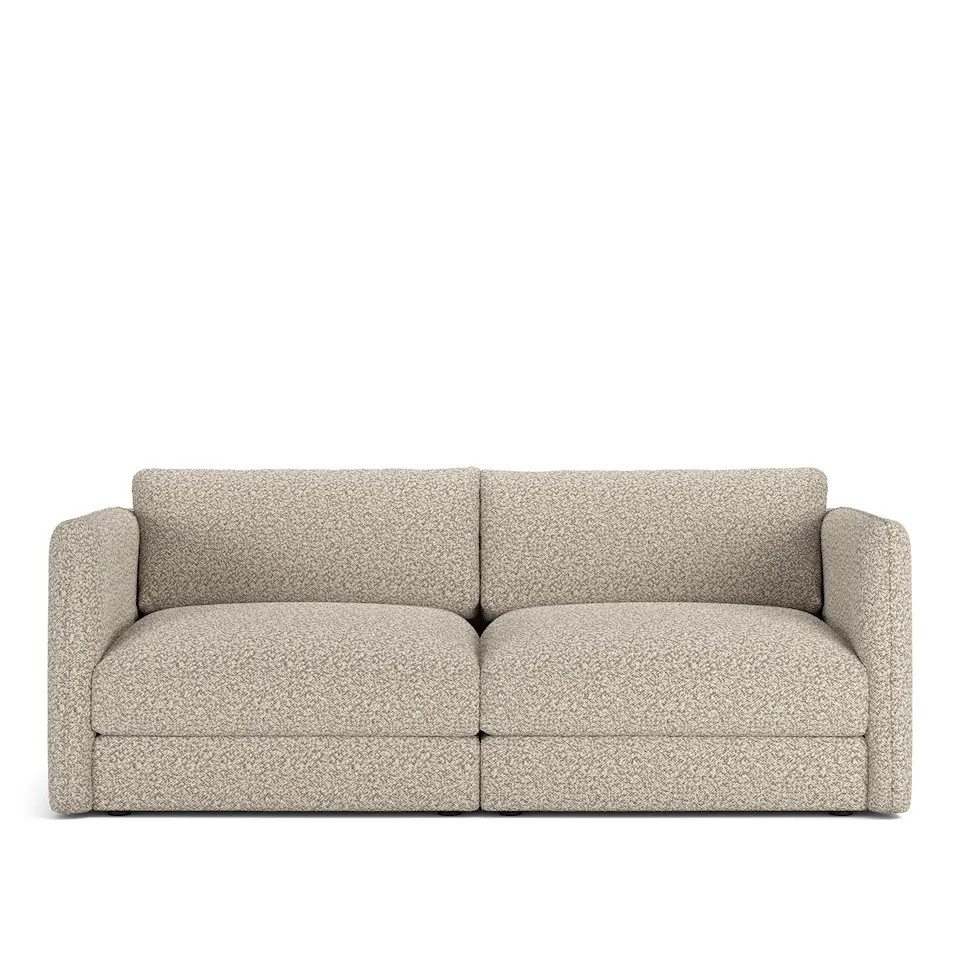 Pavarotti 2-Seater, Fixed Cover, Cushion Variant 03, Vellus 03