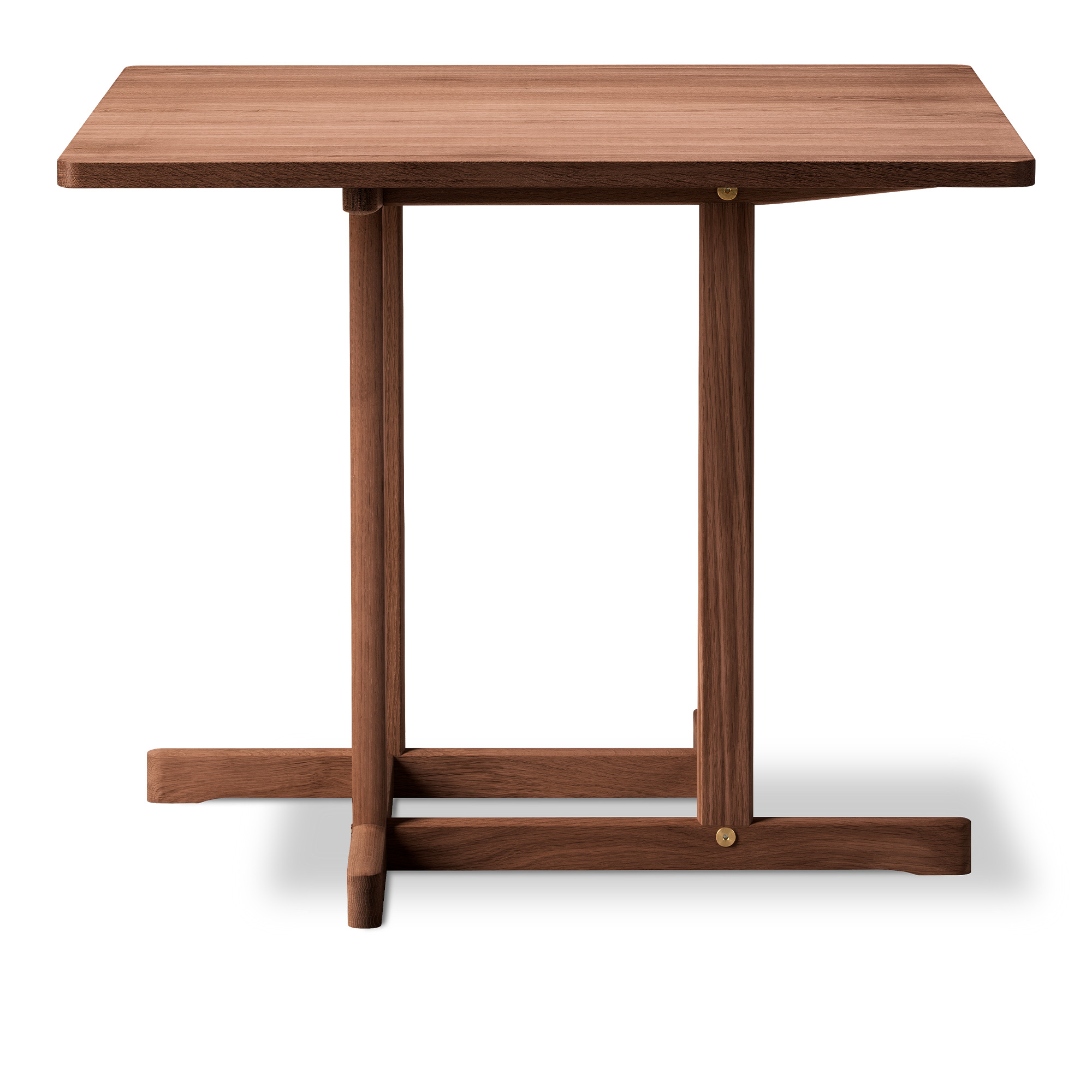 Fredericia Furniture - BM80 Mogensen Shaker Table 90x90 cm - height 73 cm - Smoked oak - olied - Matbord - Børge Mogensen - Träfärgad - Trä