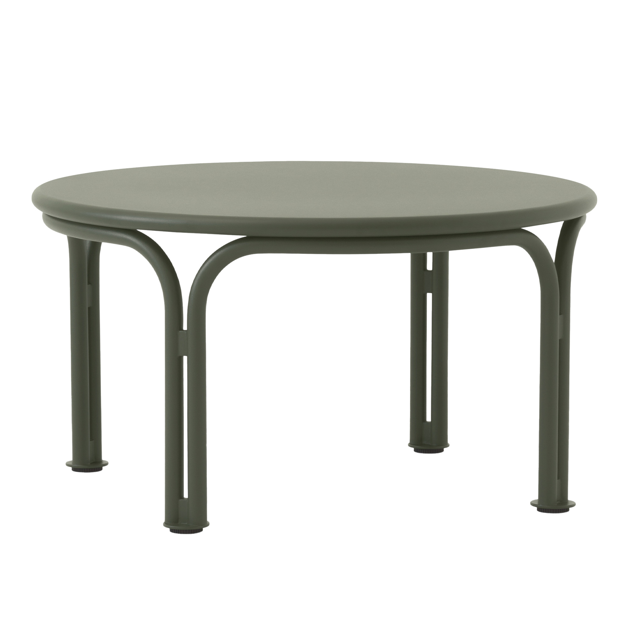 &Tradition - Thorvald Outdoor Coffee Table SC108 &Oslash;70 cm Bronze Green - Soffbord utomhus - Space Copenhagen - Metall