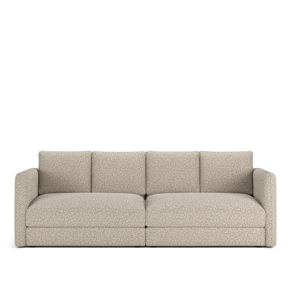 Pavarotti 2.5-Seater, Fixed Cover, Cushion Variant 02, Vellus 03