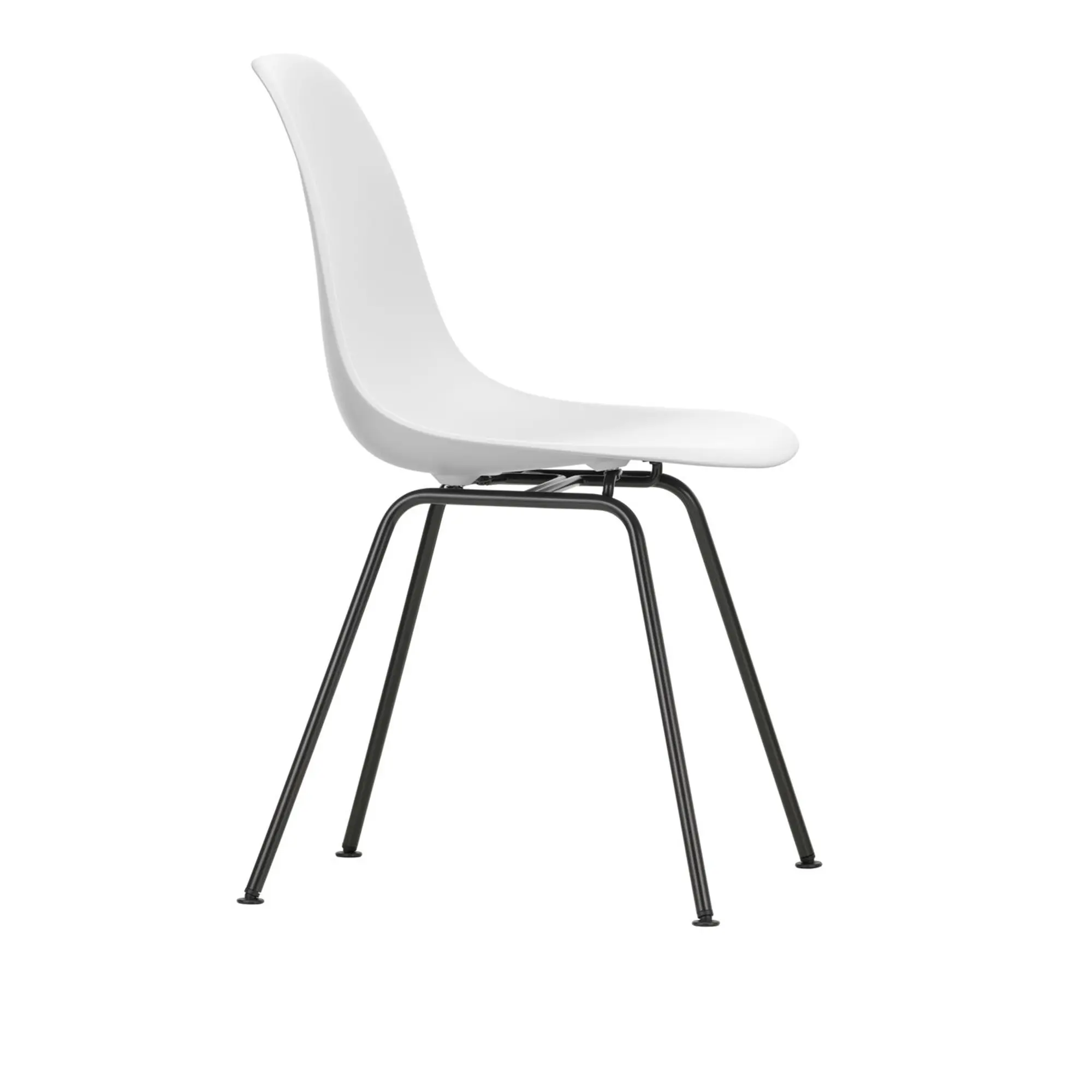 Eames RE Plastic Chair DSX stol Basic Dark