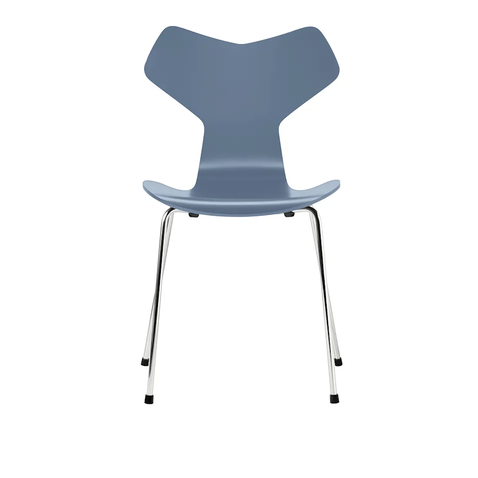 3130 Grand Prix stol Bøkfiner Chrome