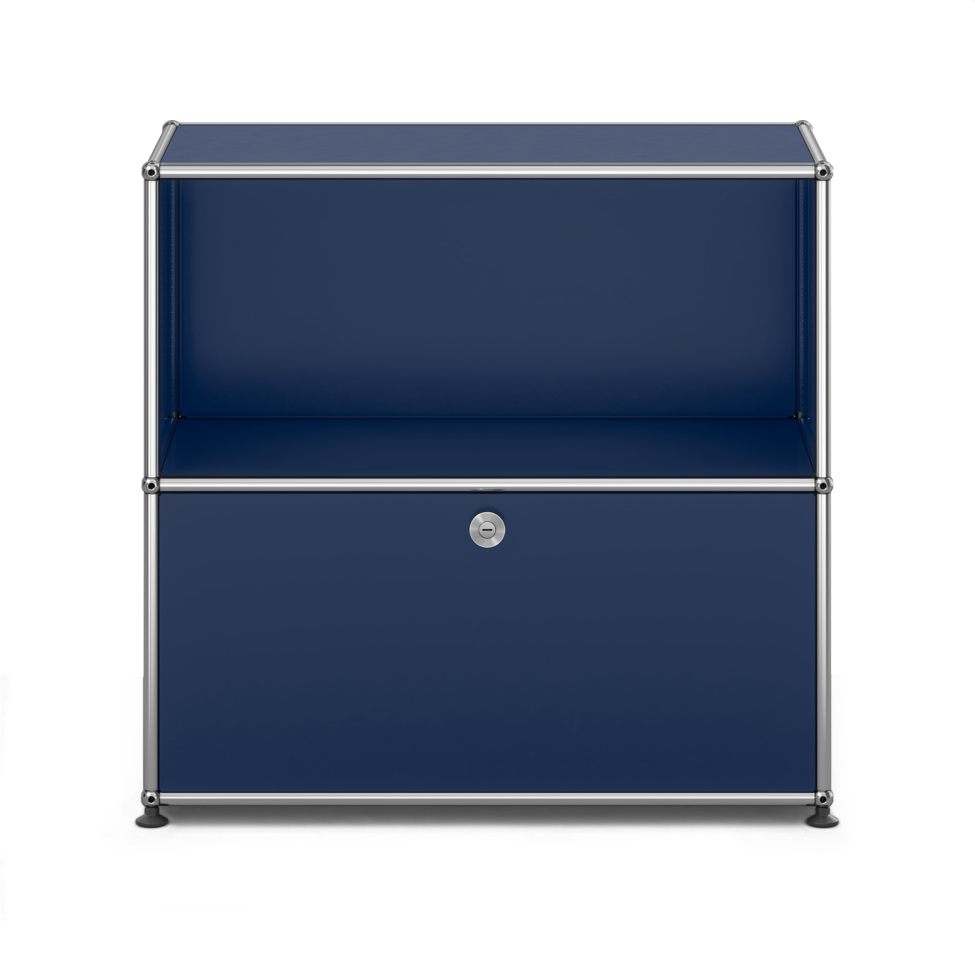 USM - USM Haller M62 34 Steel Blue - Sk&auml;nkar och sideboards - Fritz Haller & Paul Sch&auml;rer - Bl&aring; - Metall